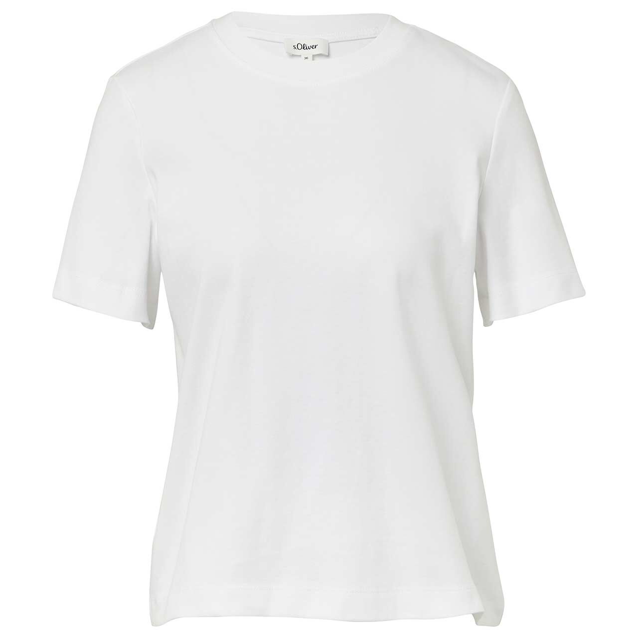 s.Oliver Damen T-Shirt bright white s.Oliver Damen T-Shirt bright white