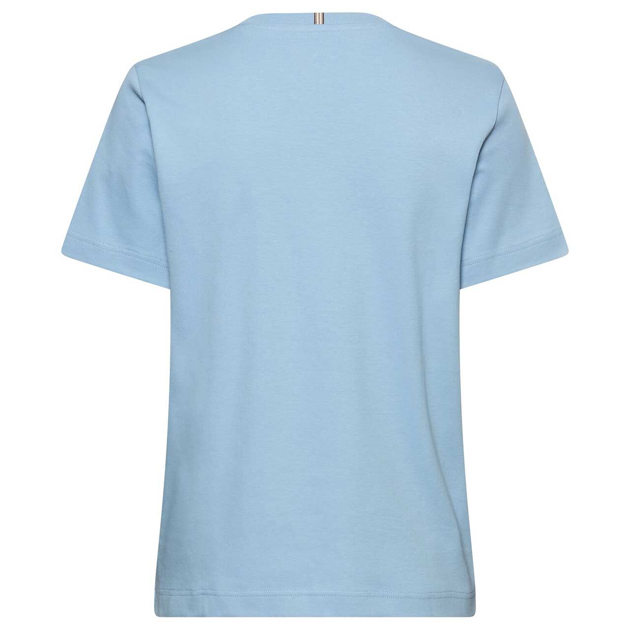 Damen T-Shirt von Camel active in Hellblau mit Print, Rückansicht