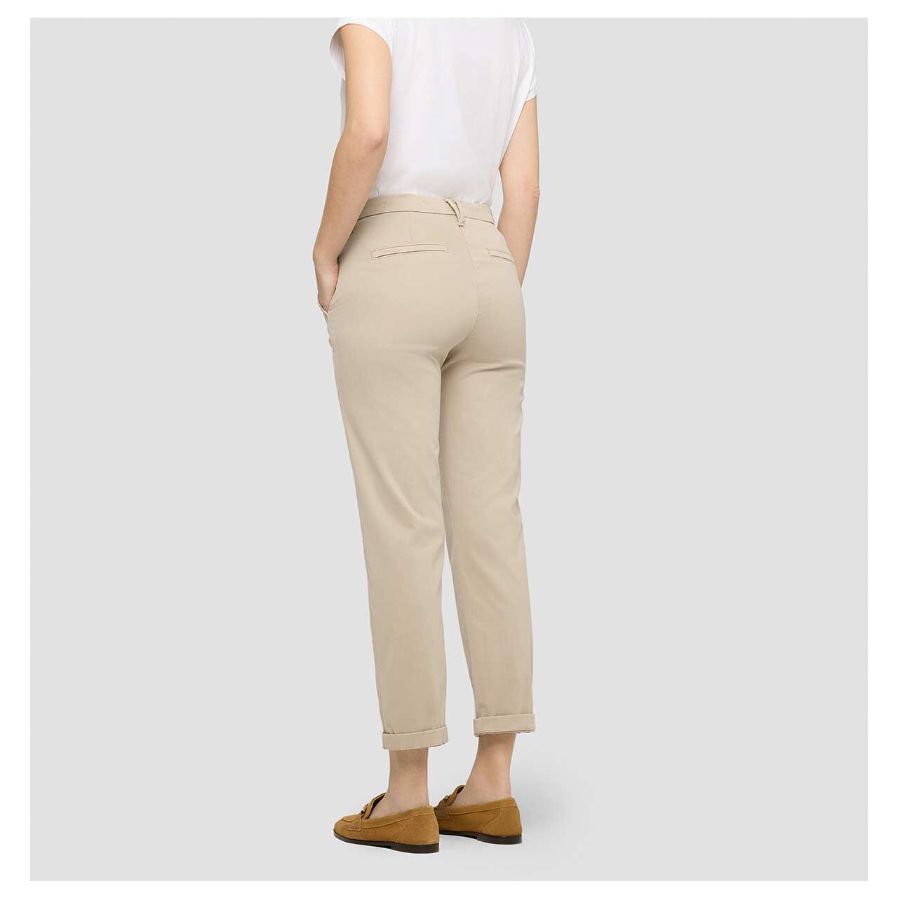 MAC Chino 7/8 Hose light beige kitt warm cotton