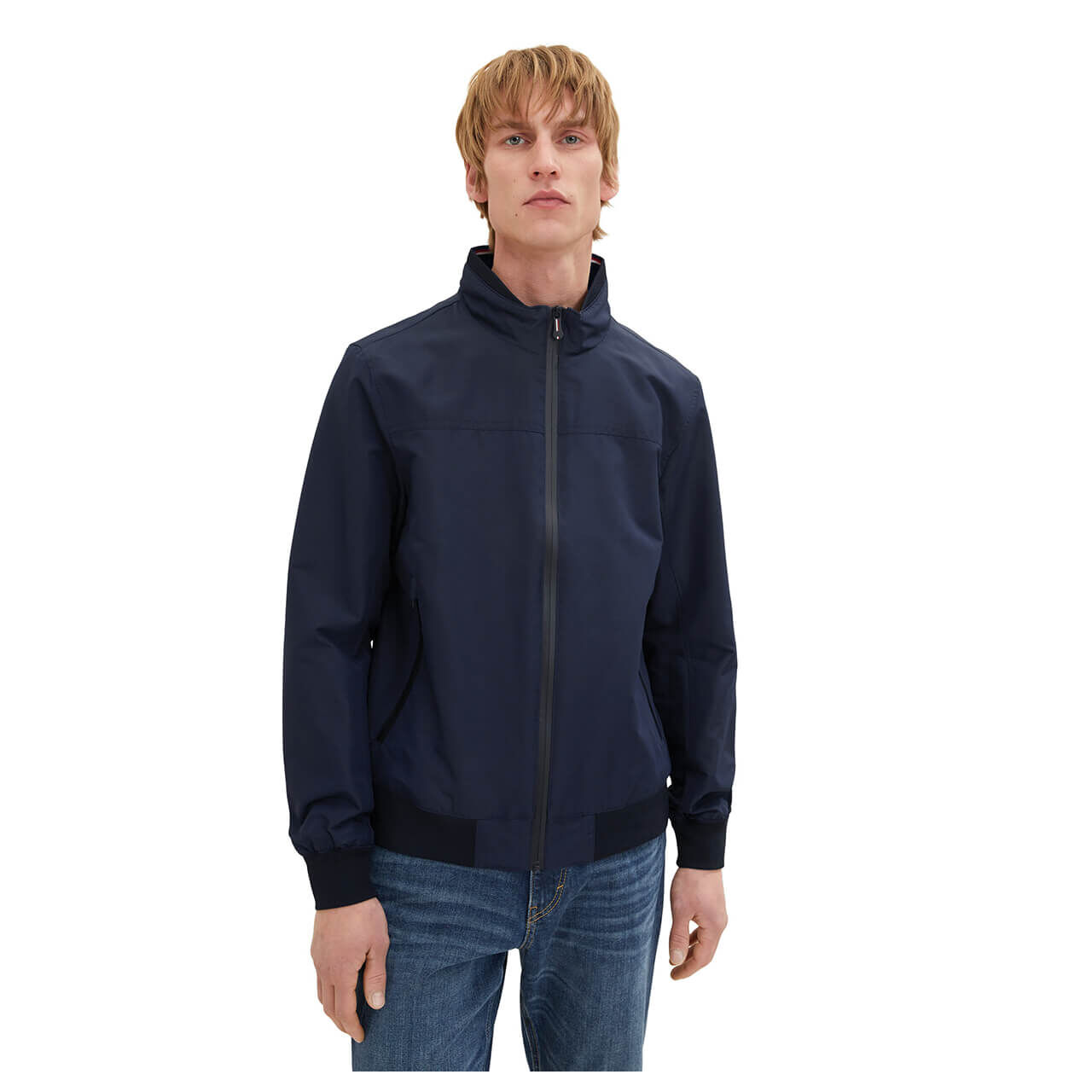 Tom Tailor Herren Jacke Casual Blouson sky captain dark blue