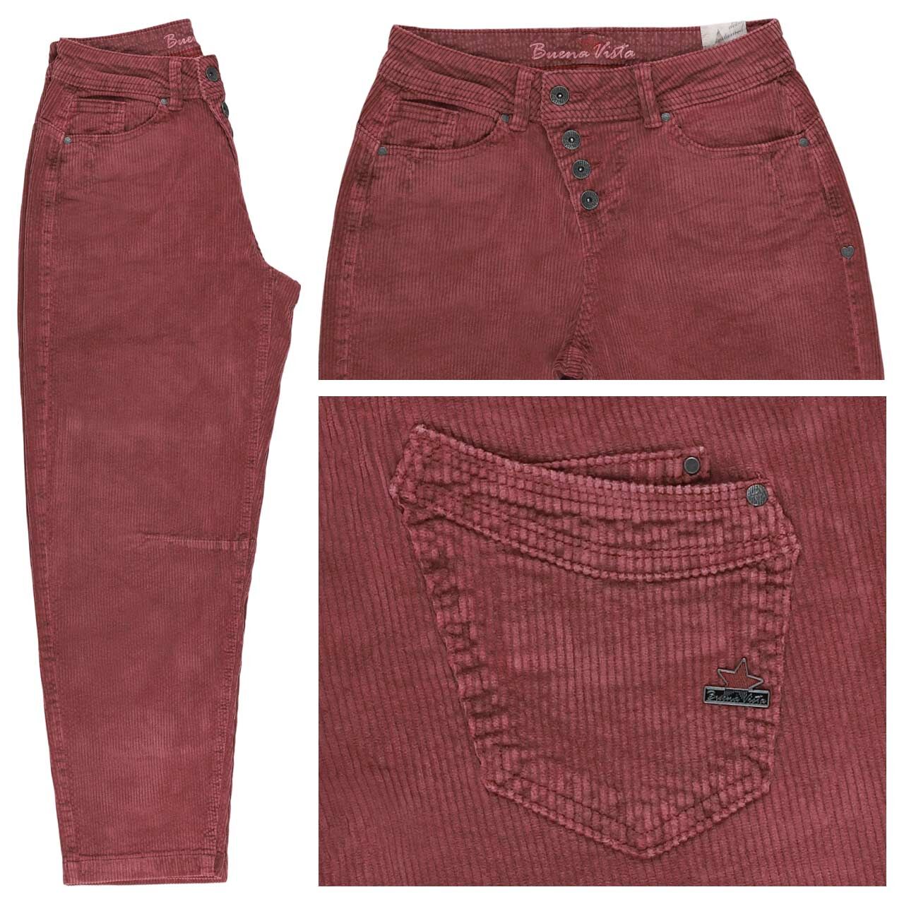 Buena Vista Malibu 7/8 Relaxed Corduroy Cordhose bordeaux