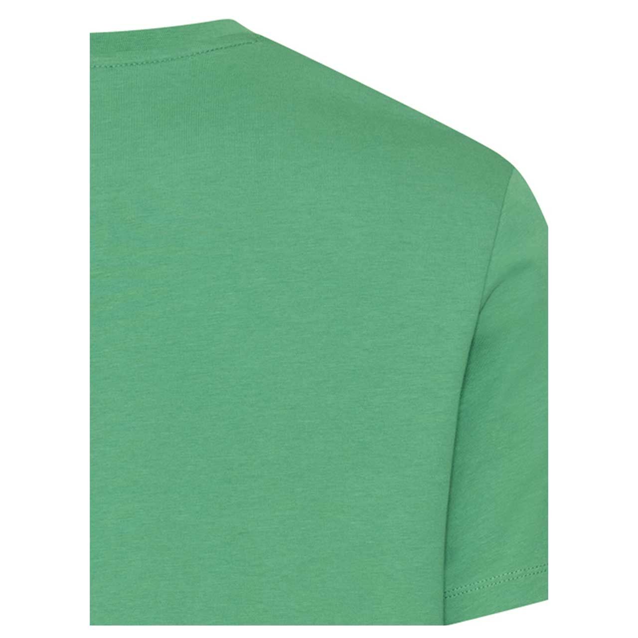 Herren T-Shirt von Camel active in Grün, detaillierte Rückansicht