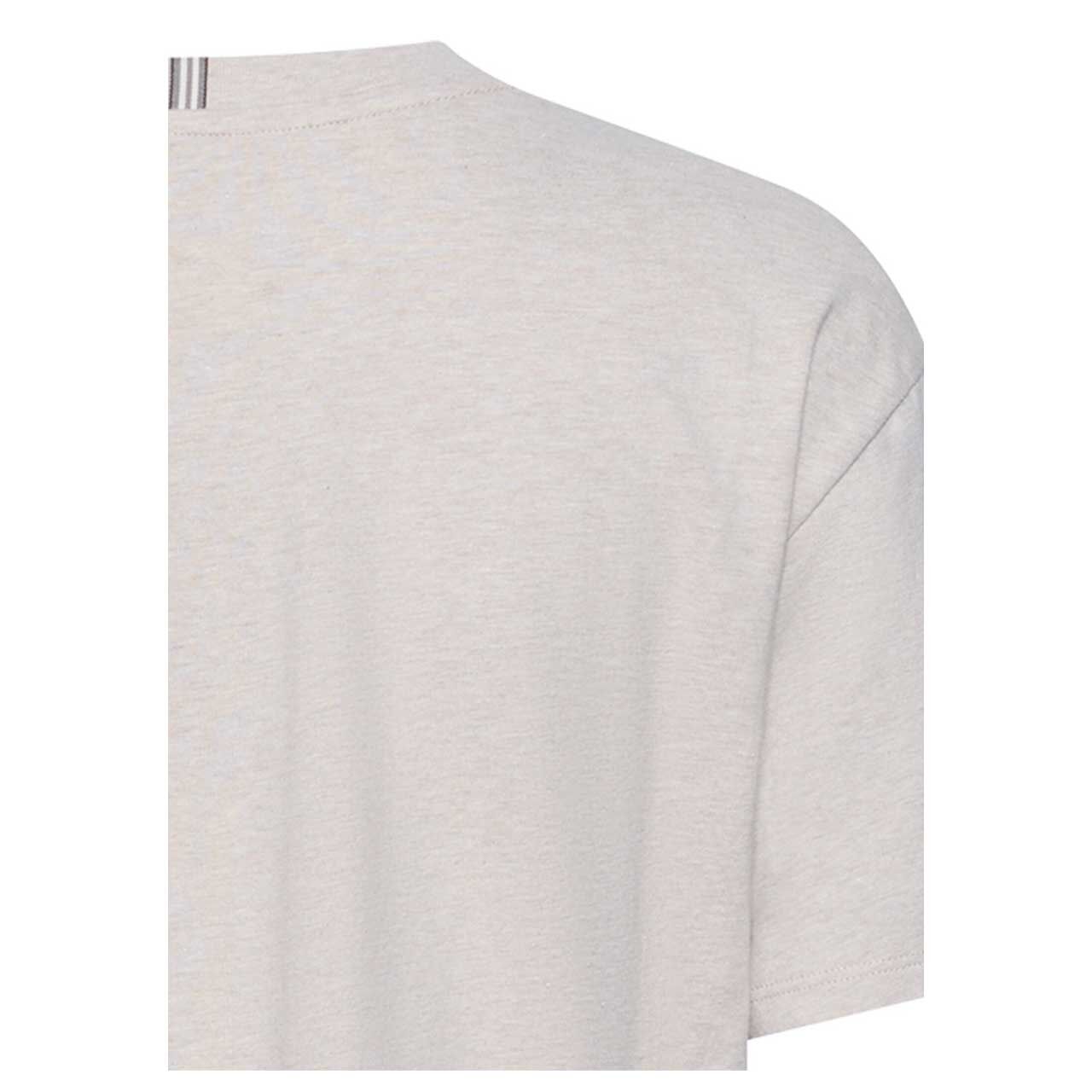 Damen T-Shirt von Camel active in Beige meliert, detaillierte Rückansicht