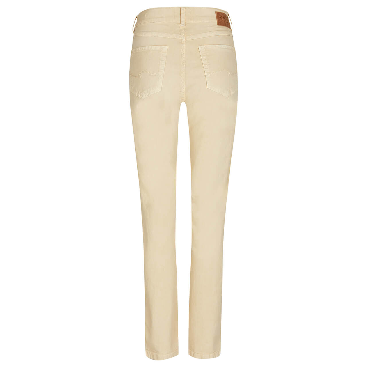 angles-cici-stoffhose-sand-4845-ansicht-hinten Angels Jeans Cici für Damen in Hellbeige, FarbNr.: 4845