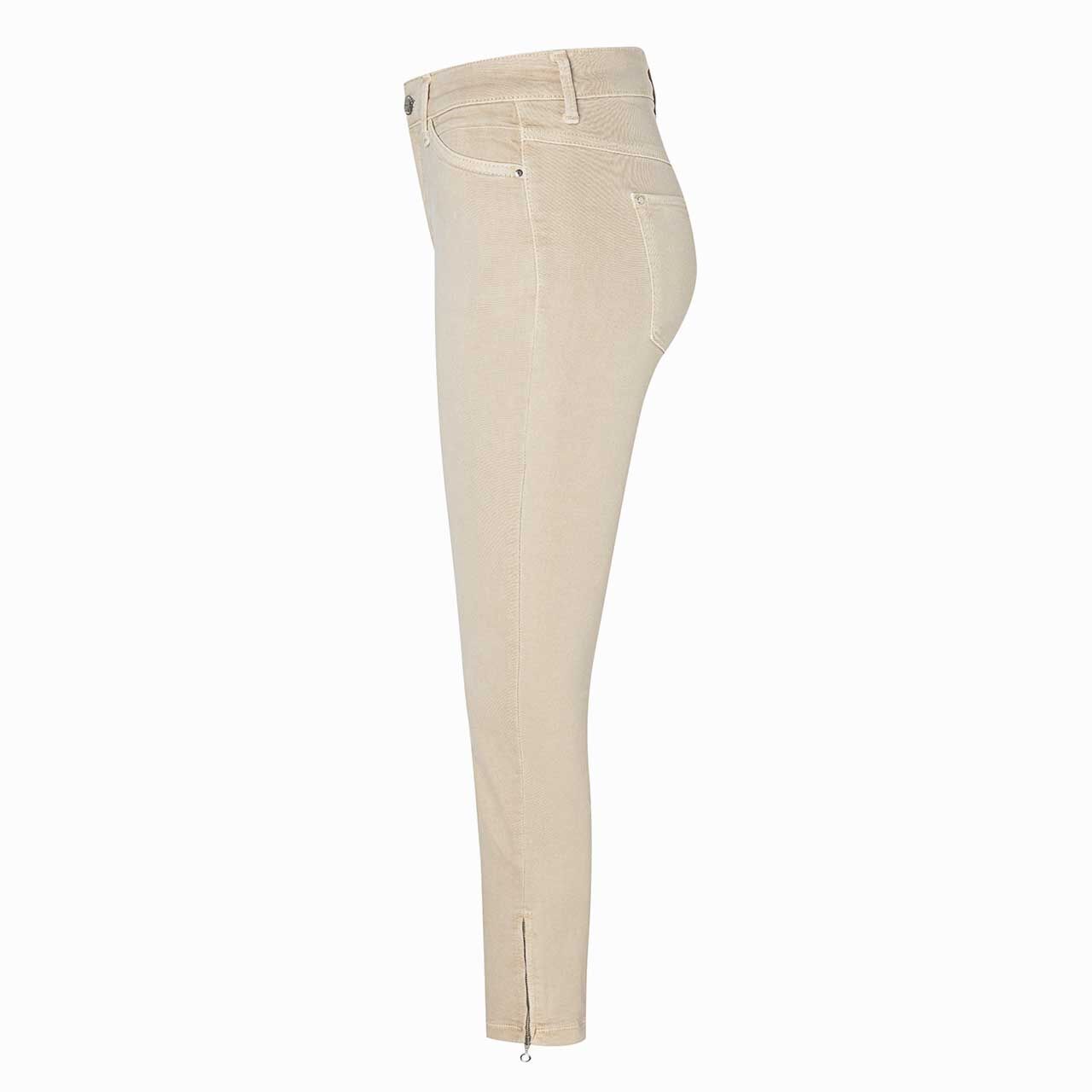 Stretch Damen 7/8 Jeans Dream Chic von MAC in Beige, Seitenansicht