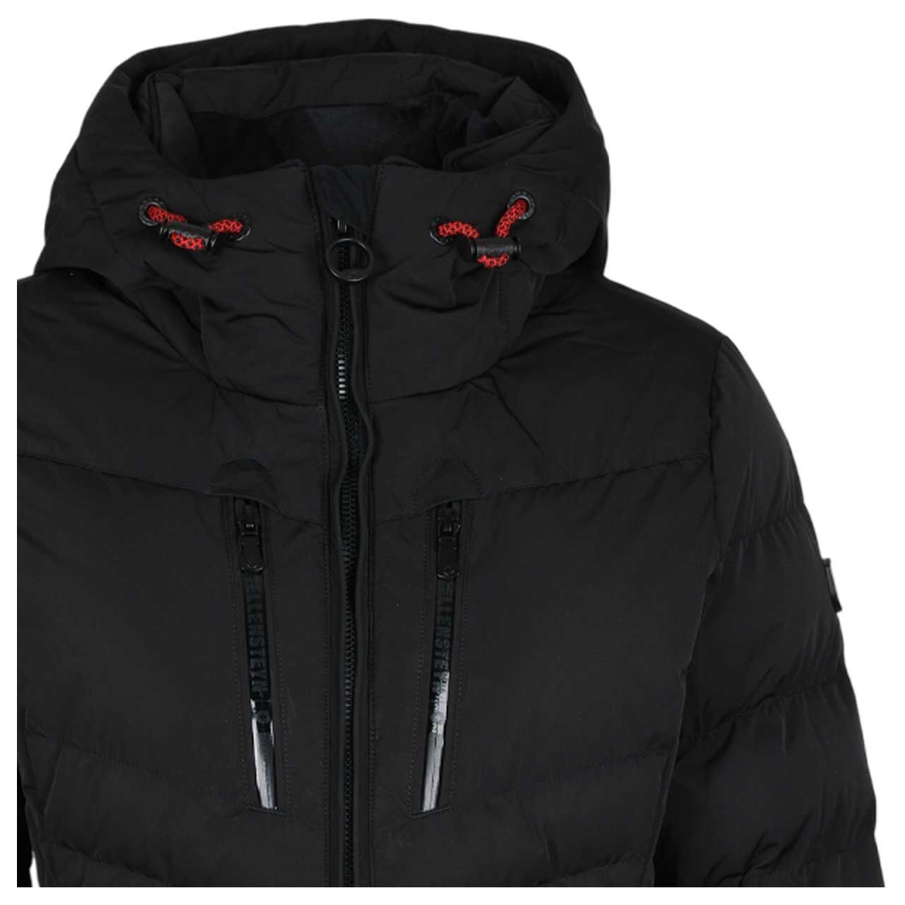 Damen Jacke Carmenere Lady von Wellensteyn in Schwarz, detaillierte Vorderansicht