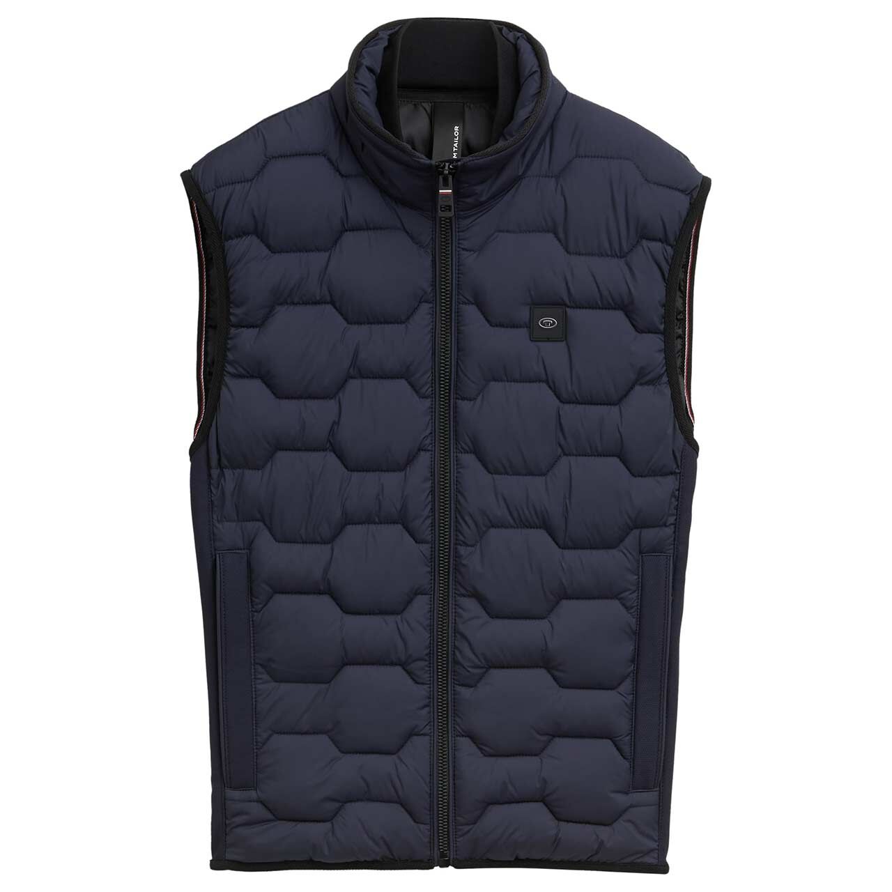 Tom Tailor Herren Weste Hybrid Vest sky captain blue