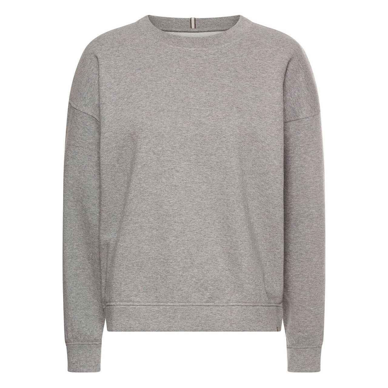 Camel active Damen Sweatshirt grey melange printed