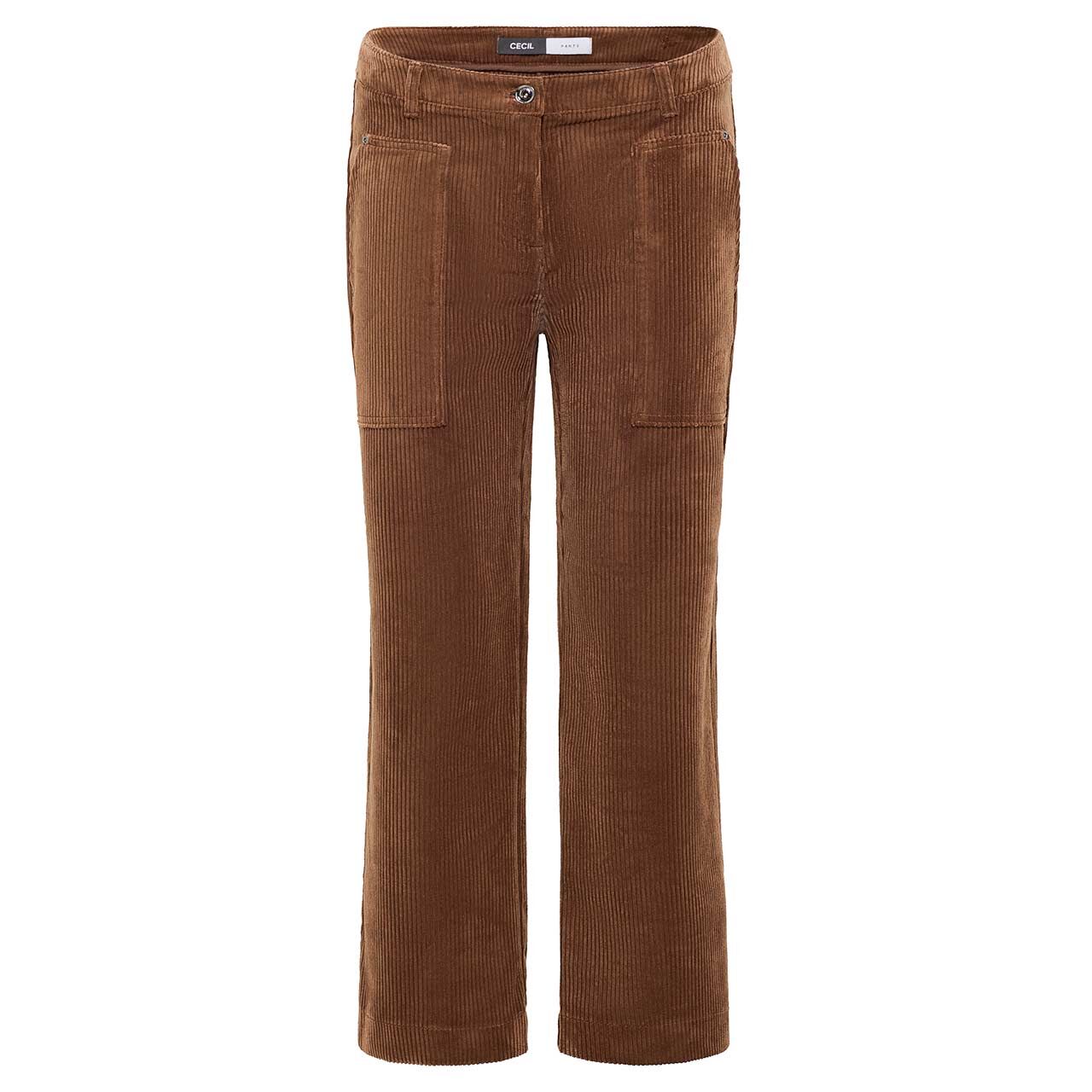 Cecil Neele Ankle Cordhose mocha caramel