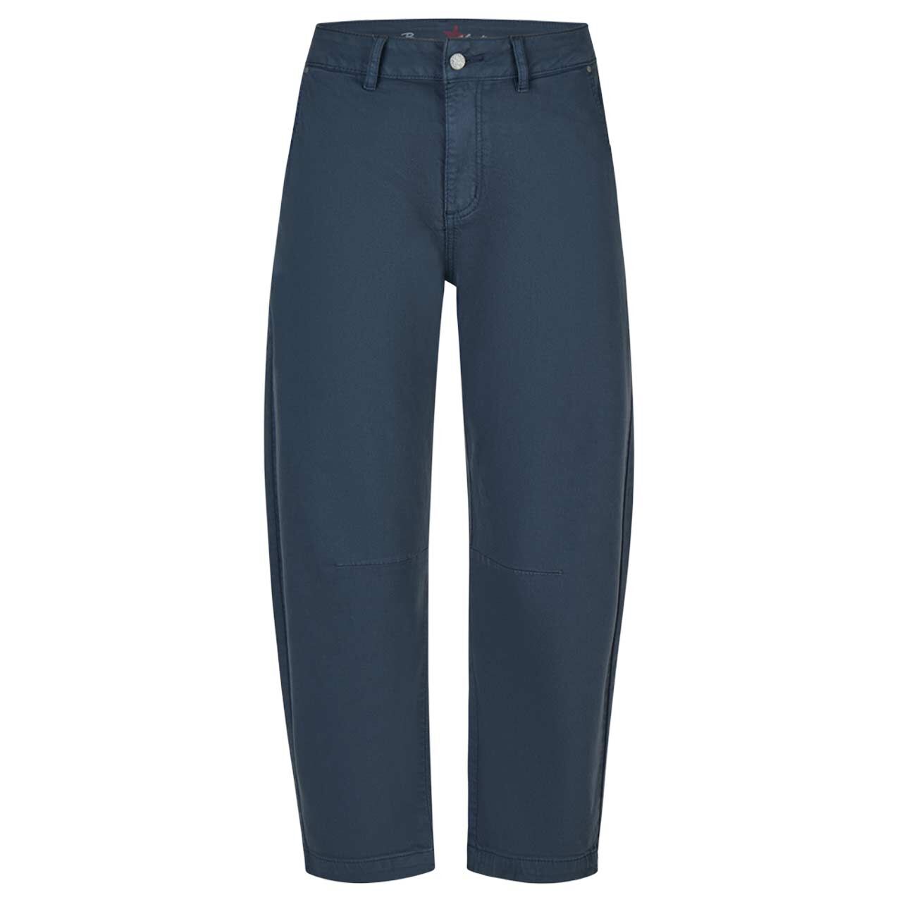 Damenjeans Barrel 7/8 Stretch Cotton von Buena Vista in Dunkelblau, Vorderansicht
