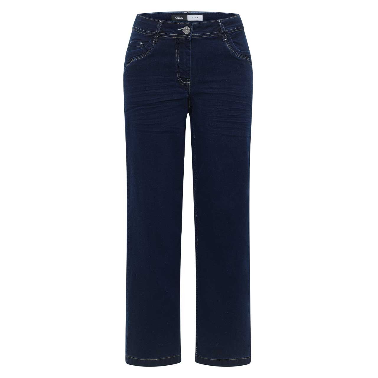 Cecil Neele Jeans rinsed blue wash