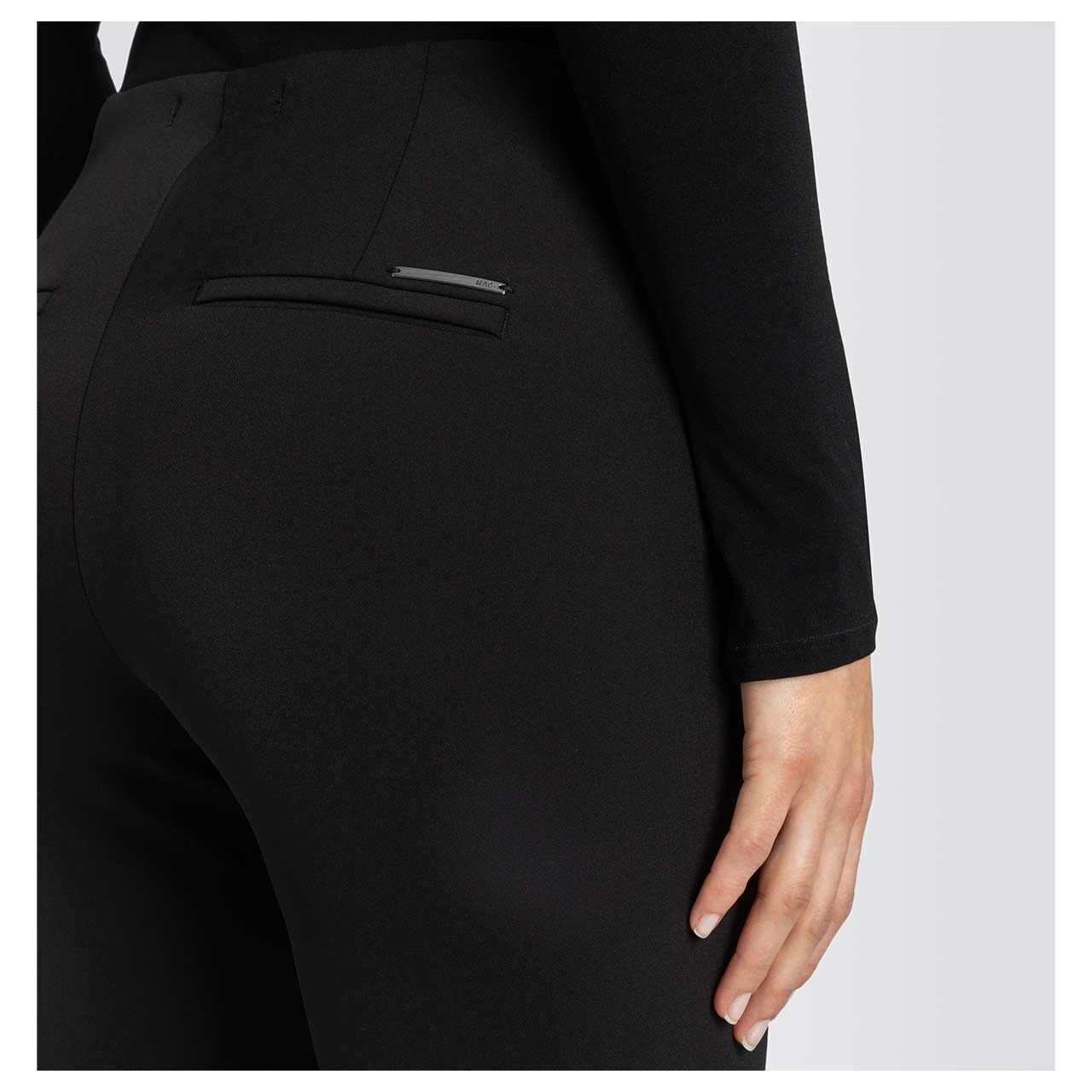 MAC Anna Stoffhose black
