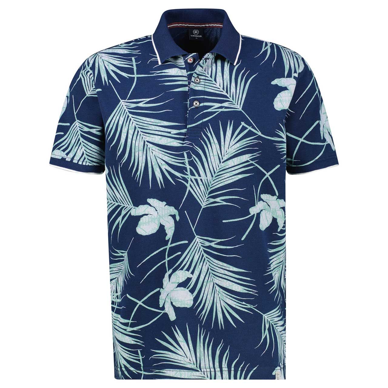 Lerros Herren Piqué Poloshirt classic navy