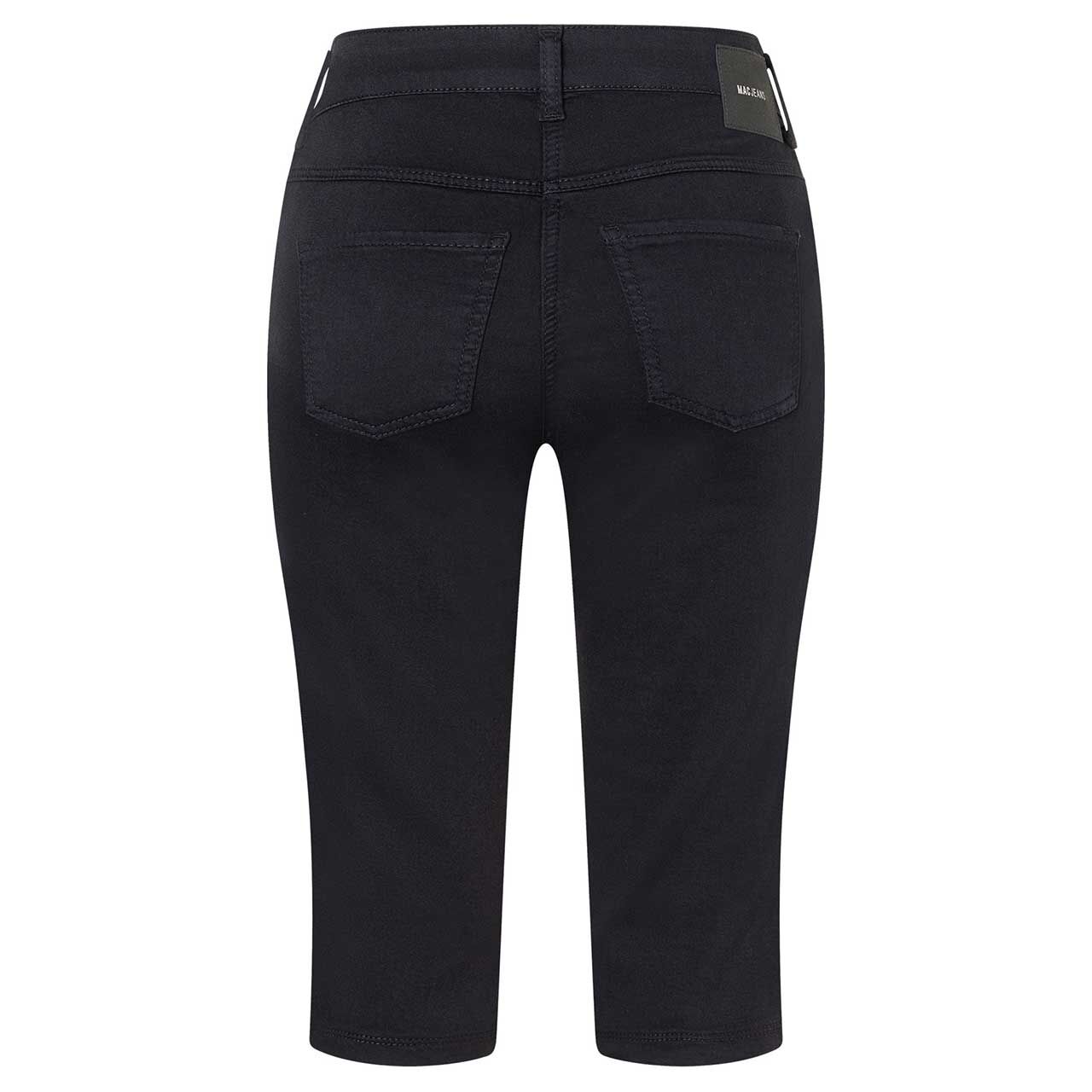 Stretch Damen 3/4 Baumwollhose Dream Sun von MAC in Dunkelblau, Rückansicht