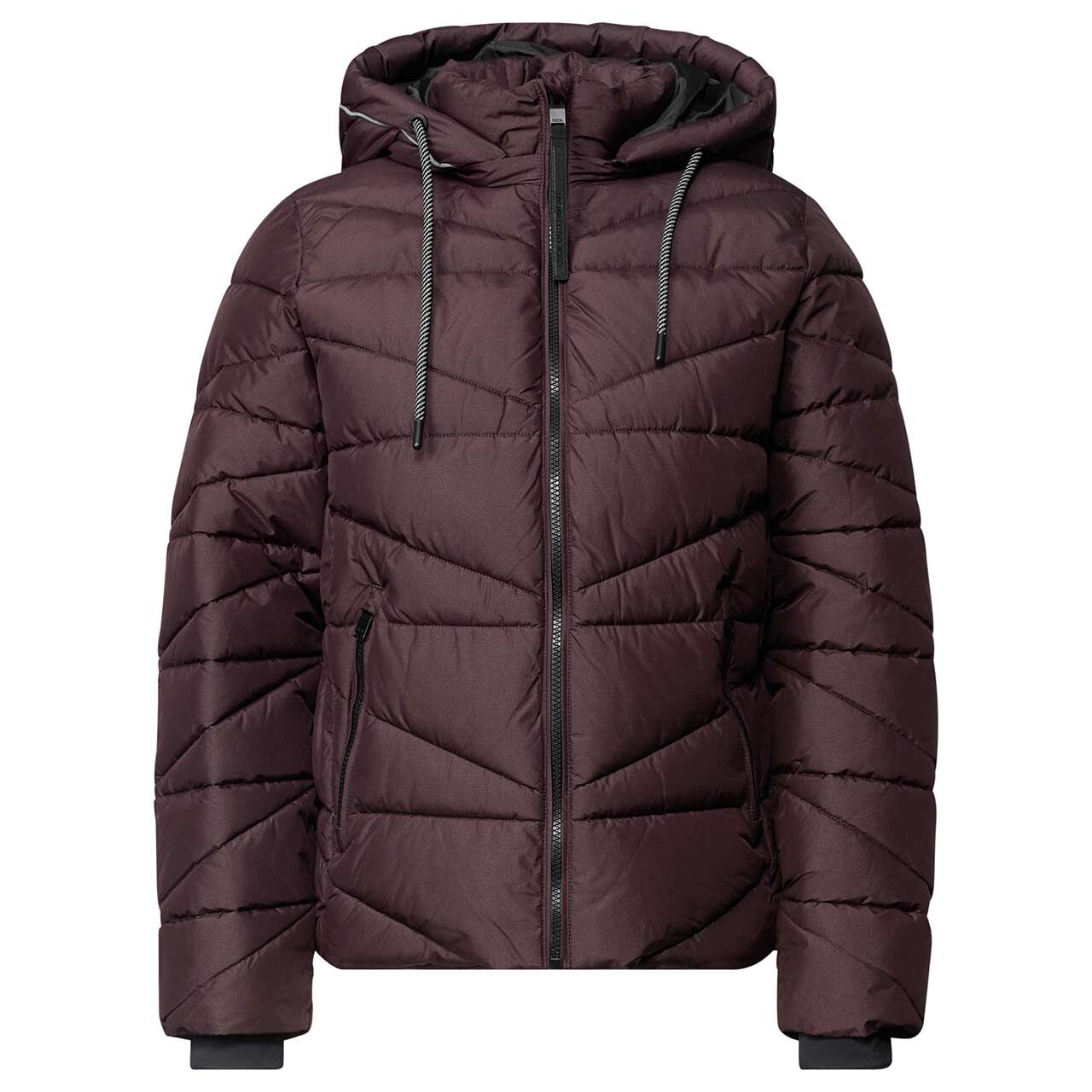 Cecil Damen Jacke Sportive Padded Jacket berry red
