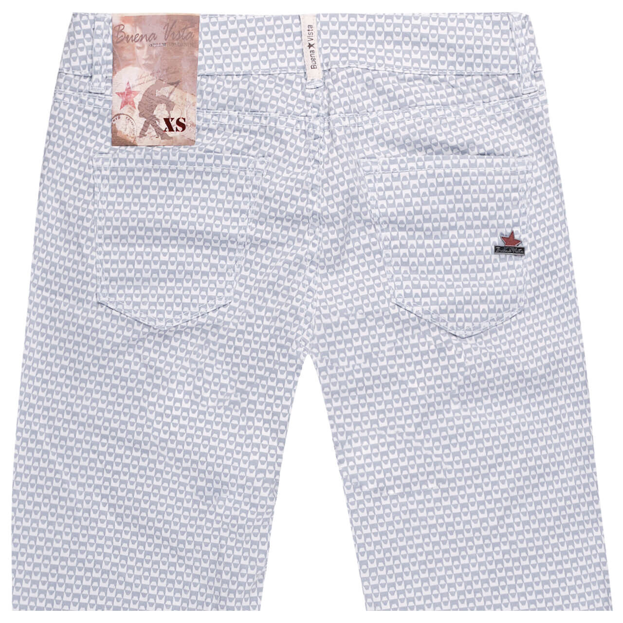 Buena Vista Italy V 7/8 Stretch Twill Baumwollhose graphic blue