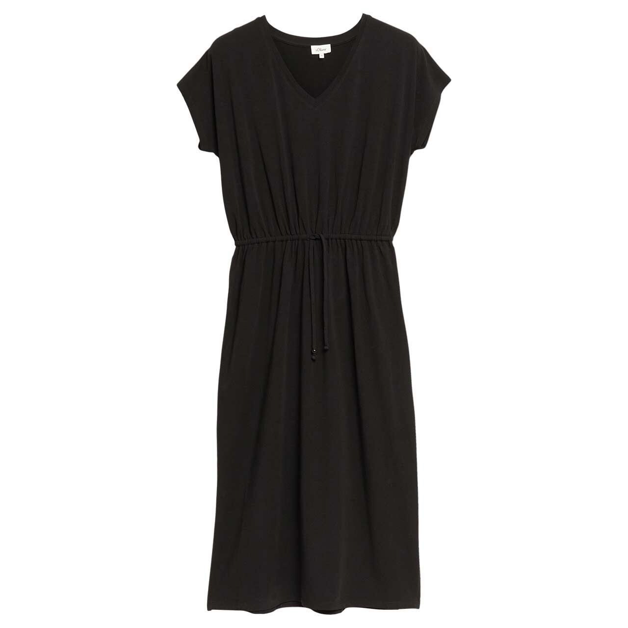 s.Oliver Damen Kurzarm Kleid black