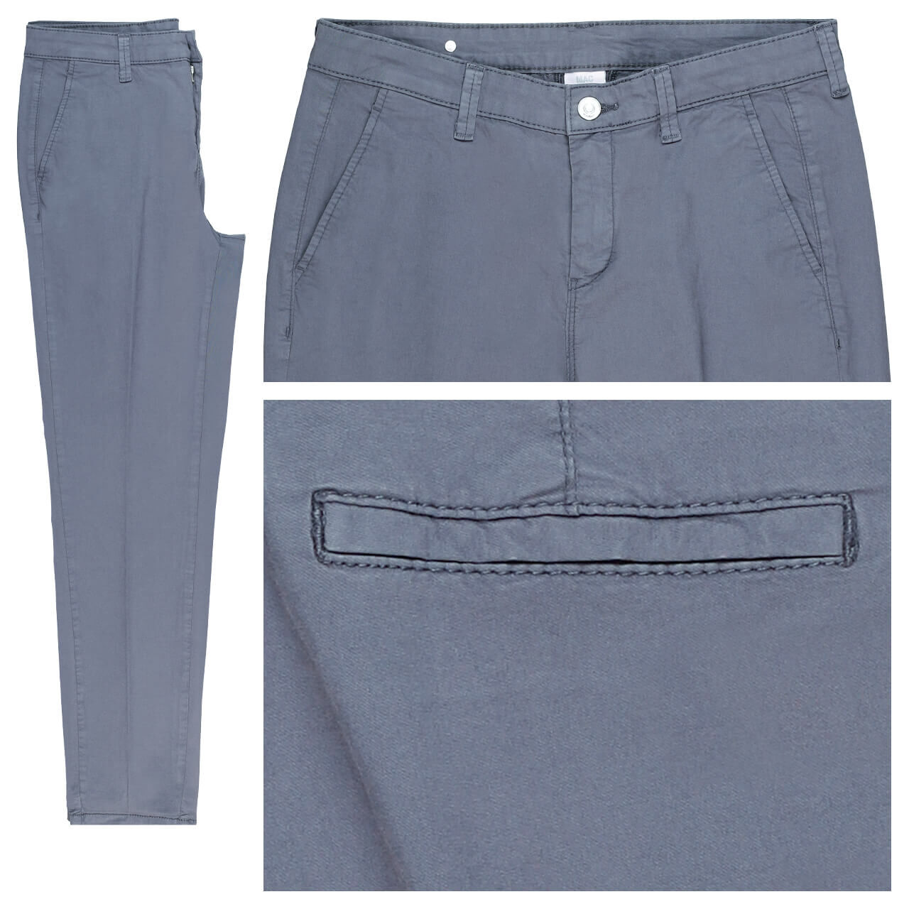 MAC Chino 7/8 Baumwollhose grissaile MAC Chino 7/8 Baumwollhose grissaile