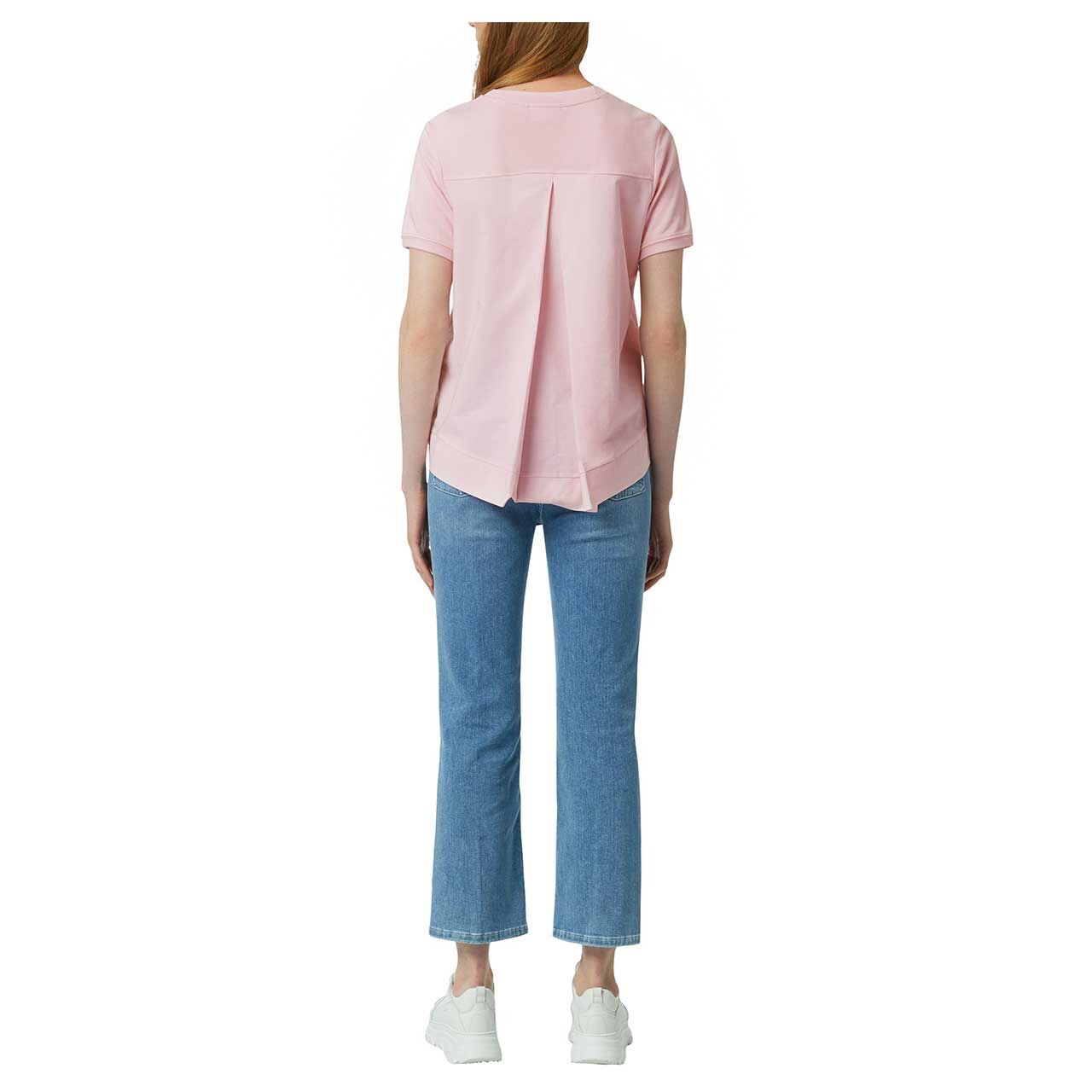 Comma Damen T-Shirt lilac pink
