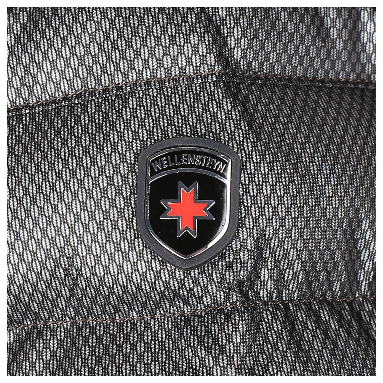 Herren Jacke Molecule/MOL Men von Wellensteyn in Silbergrau, Detailansicht vom Logo