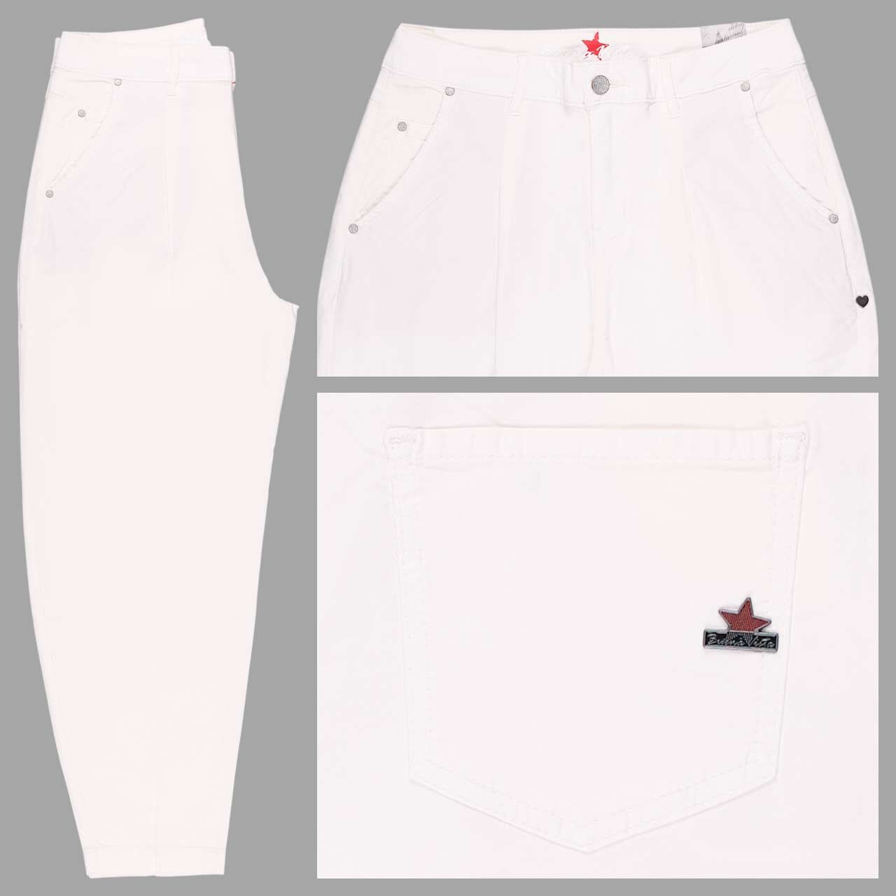 Buena Vista Ballon 7/8 Stretch Twill Baumwollhose ecru