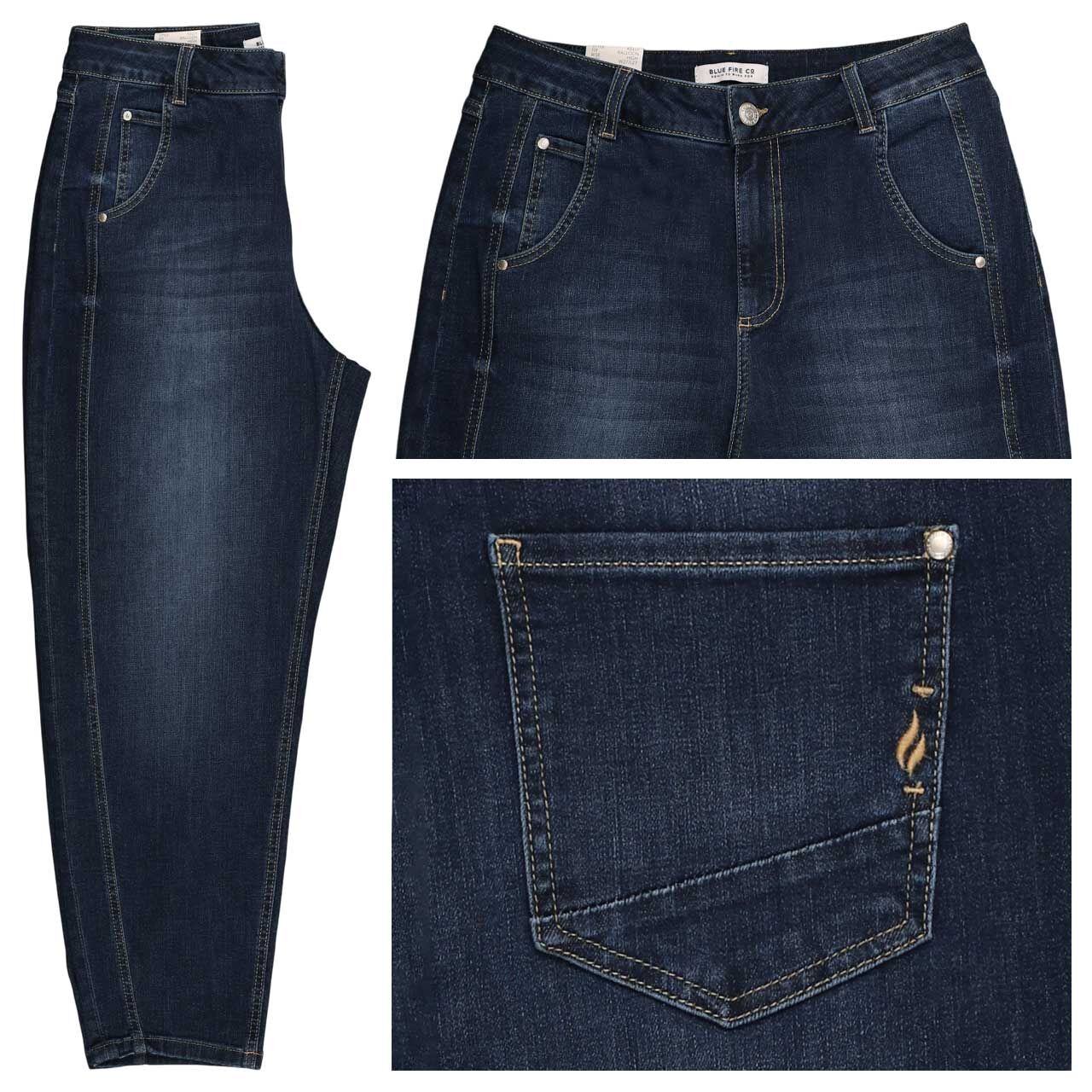 Blue Fire Kelly Balloon Jeans atlantic