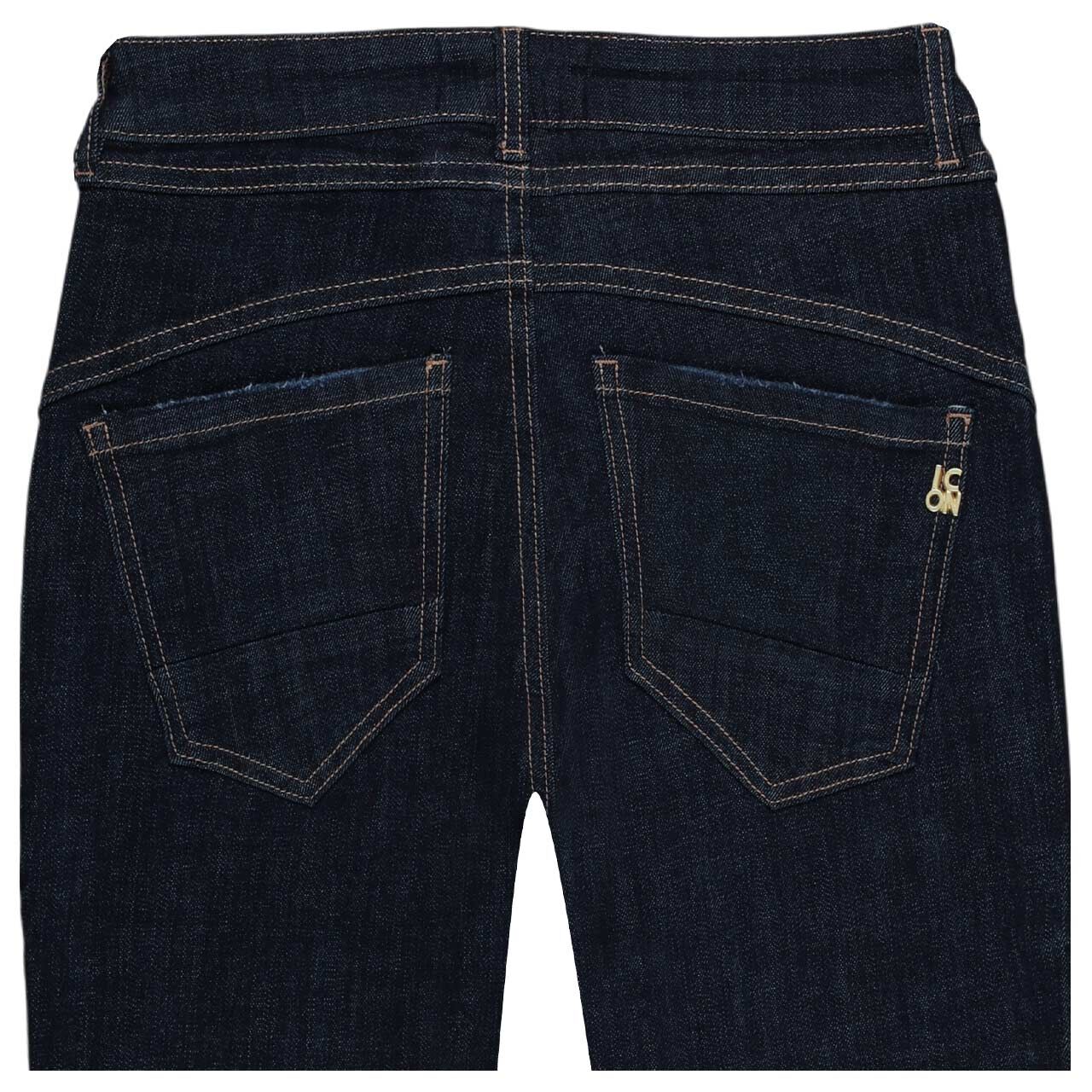 Damenjeans California Sunrise von Senoritas ICON in Dunkelblau, Rückansicht