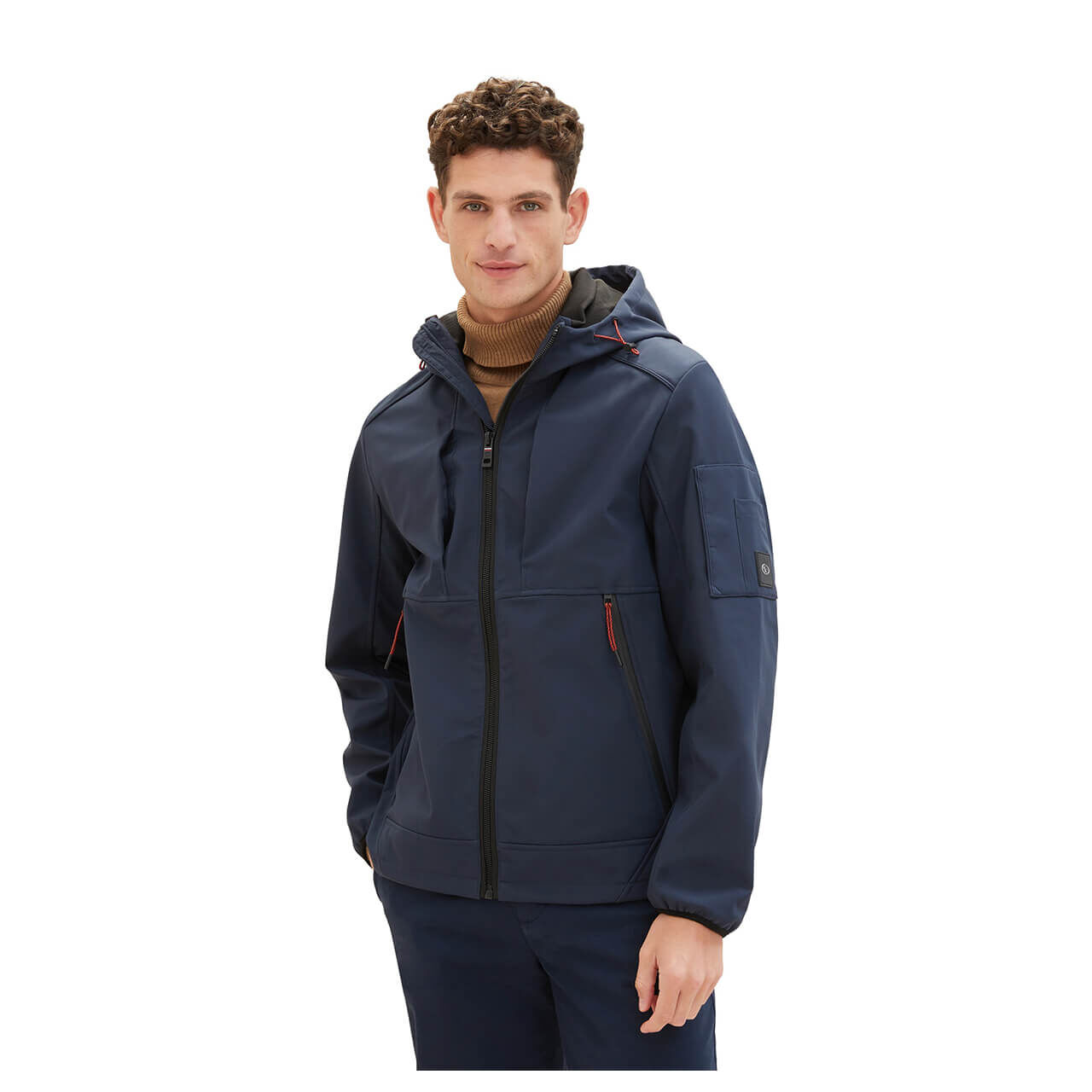Tom Tailor Herren Jacke Softshell Jacket sky captain blue