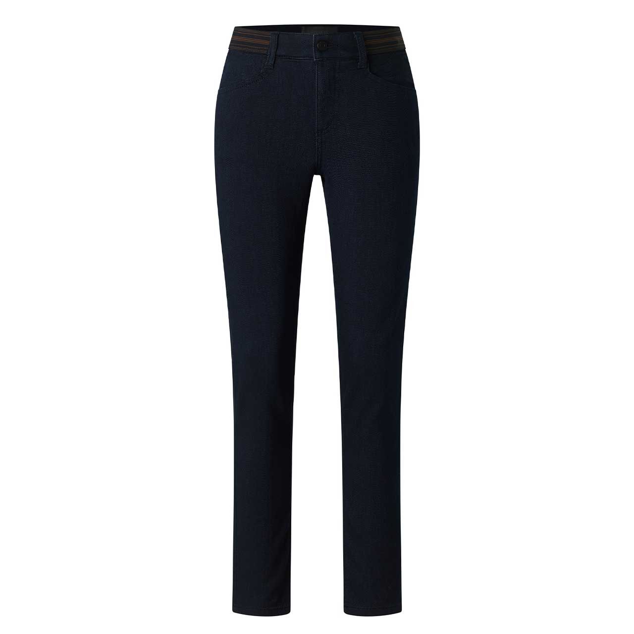 Stretch Damenjeans Skinny Sporty von Angels in Dunkelblau, Vorderansicht