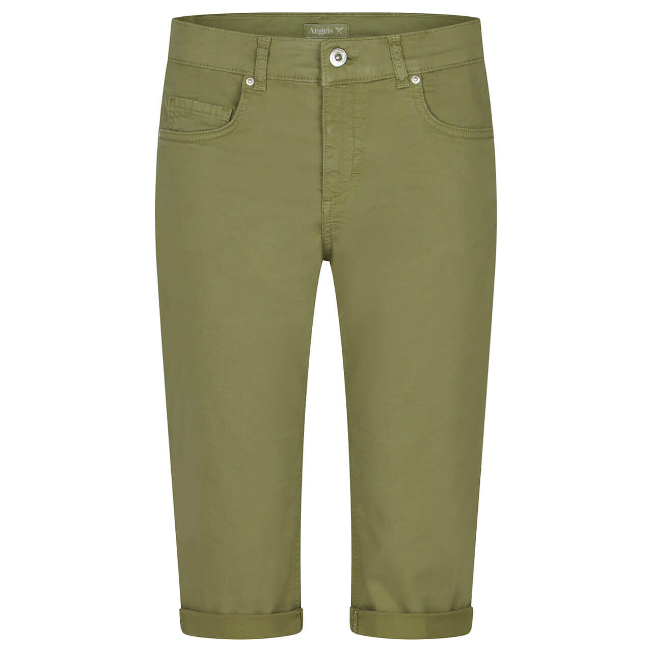 Angels Capri TU 3/4 Baumwollhose light khaki