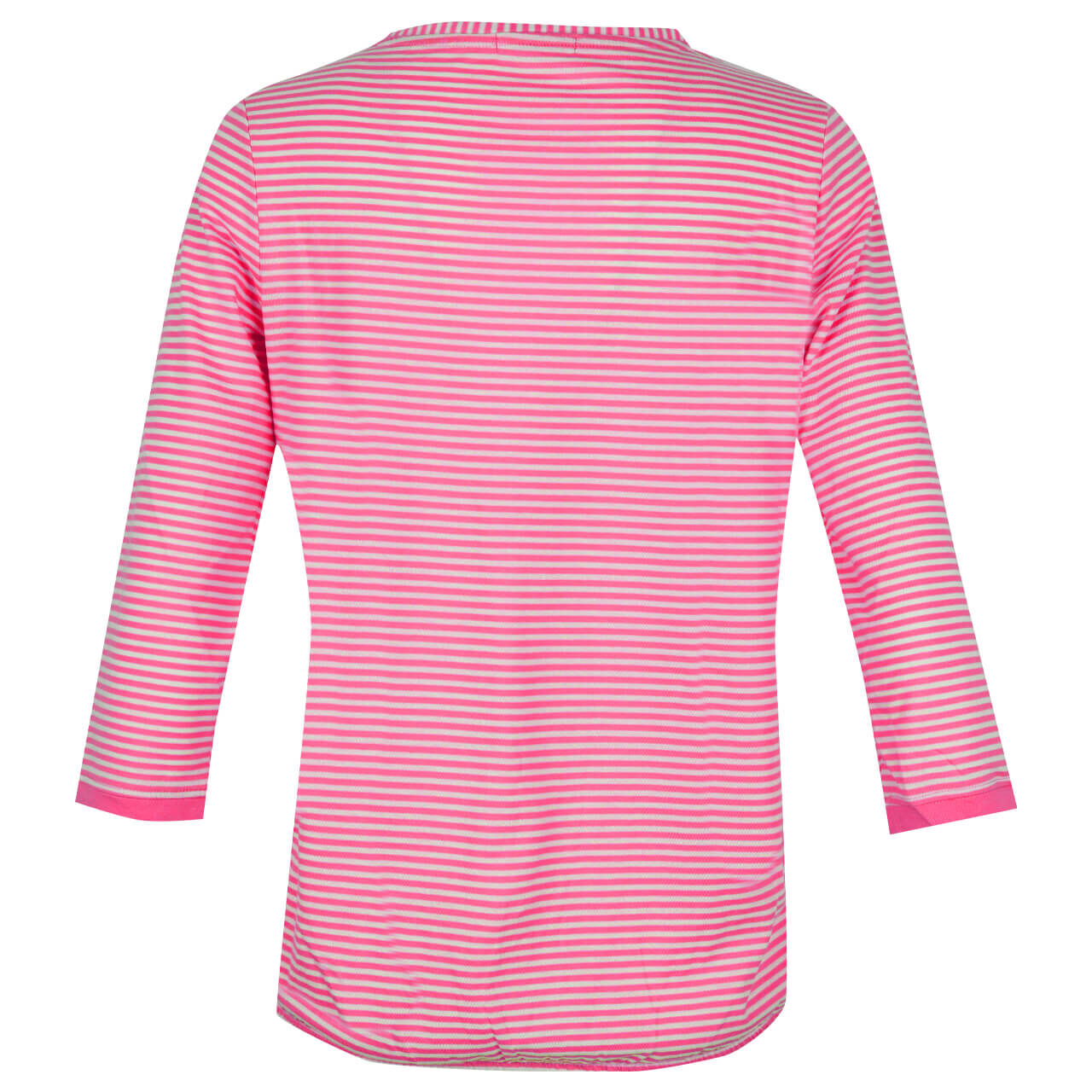 Cecil Basic Stripe 3/4 Arm Shirt fresh pink