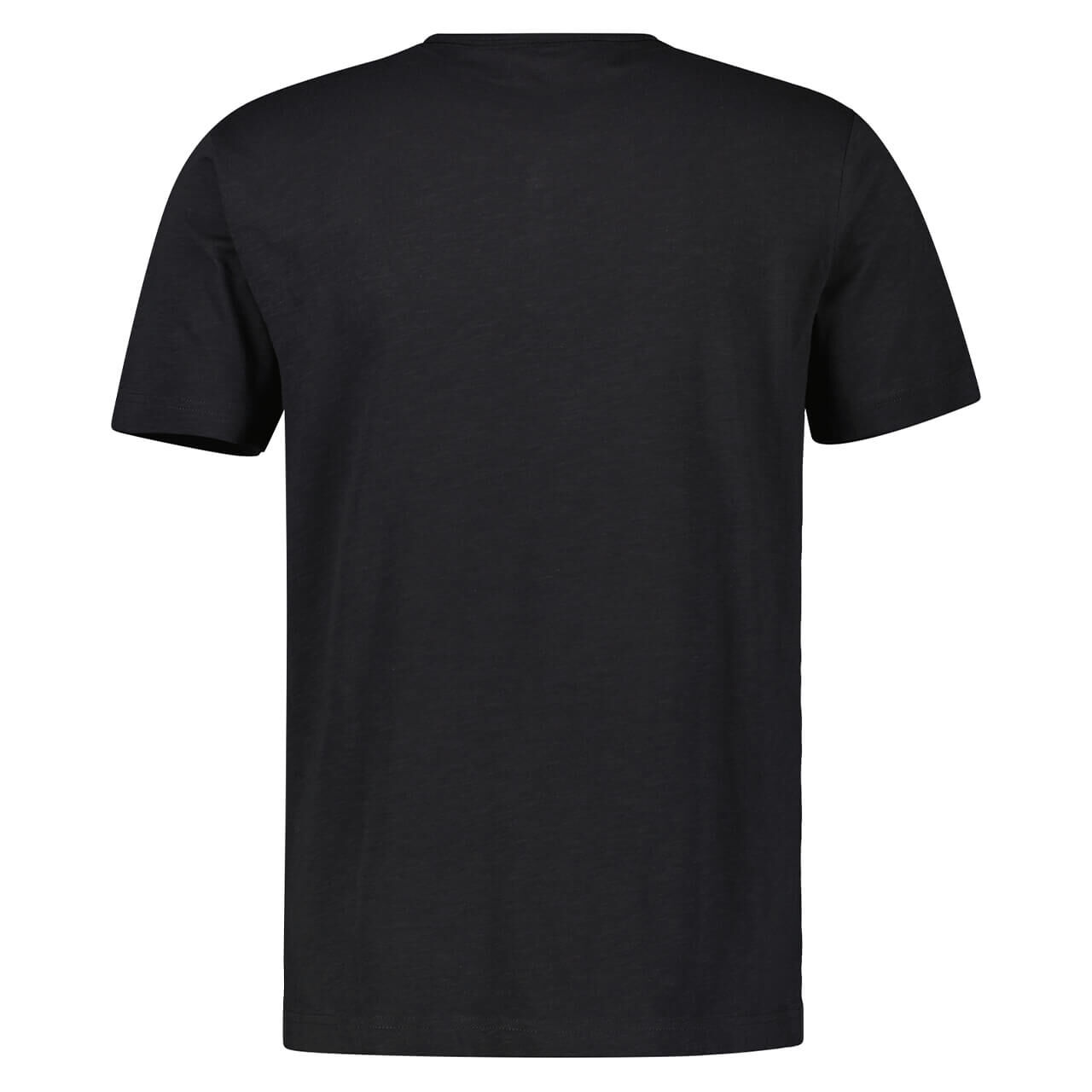 Lerros Herren T-Shirt Serafino black