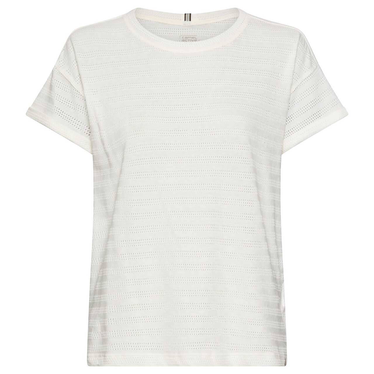 Camel active Damen T-Shirt milk white