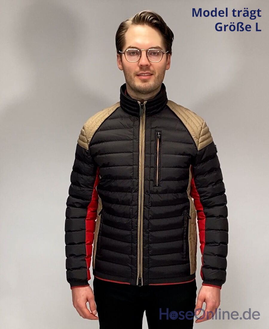 Wellensteyn Molecule/MOL Men Racing Herren Jacke black/darksand/darkred