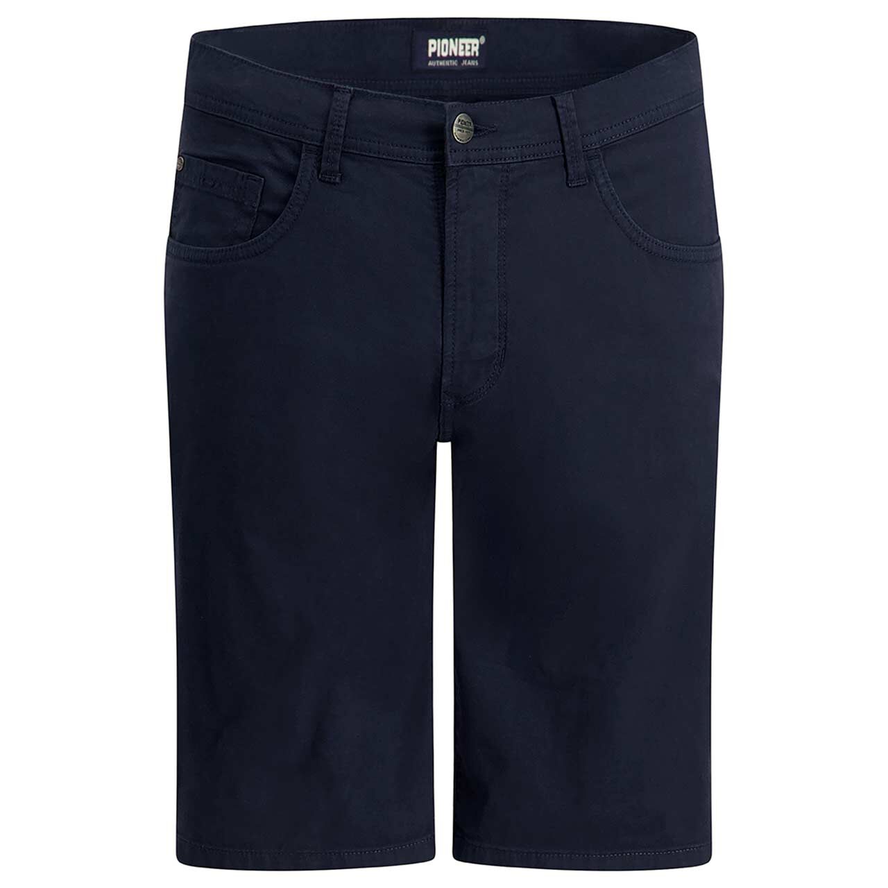 Baumwoll Bermuda Finn von Pioneer in Dunkelblau, weitere Vorderansicht