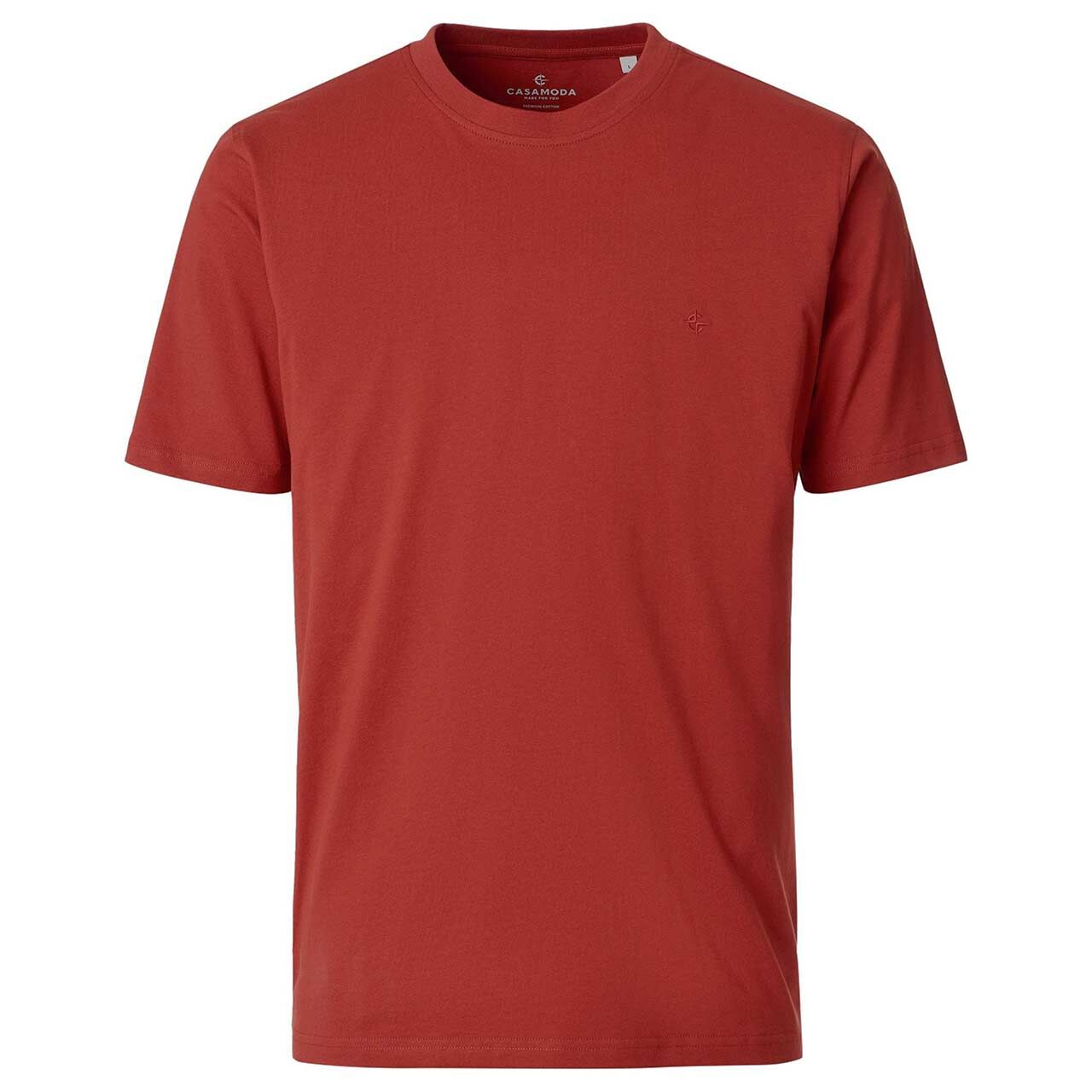 Casa Moda Herren T-Shirt dark orange