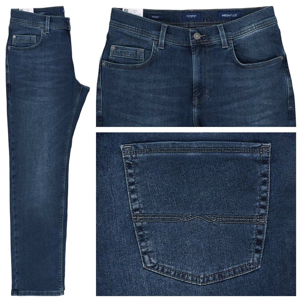 Pioneer Rando Jeans Megaflex ocean blue used thermo