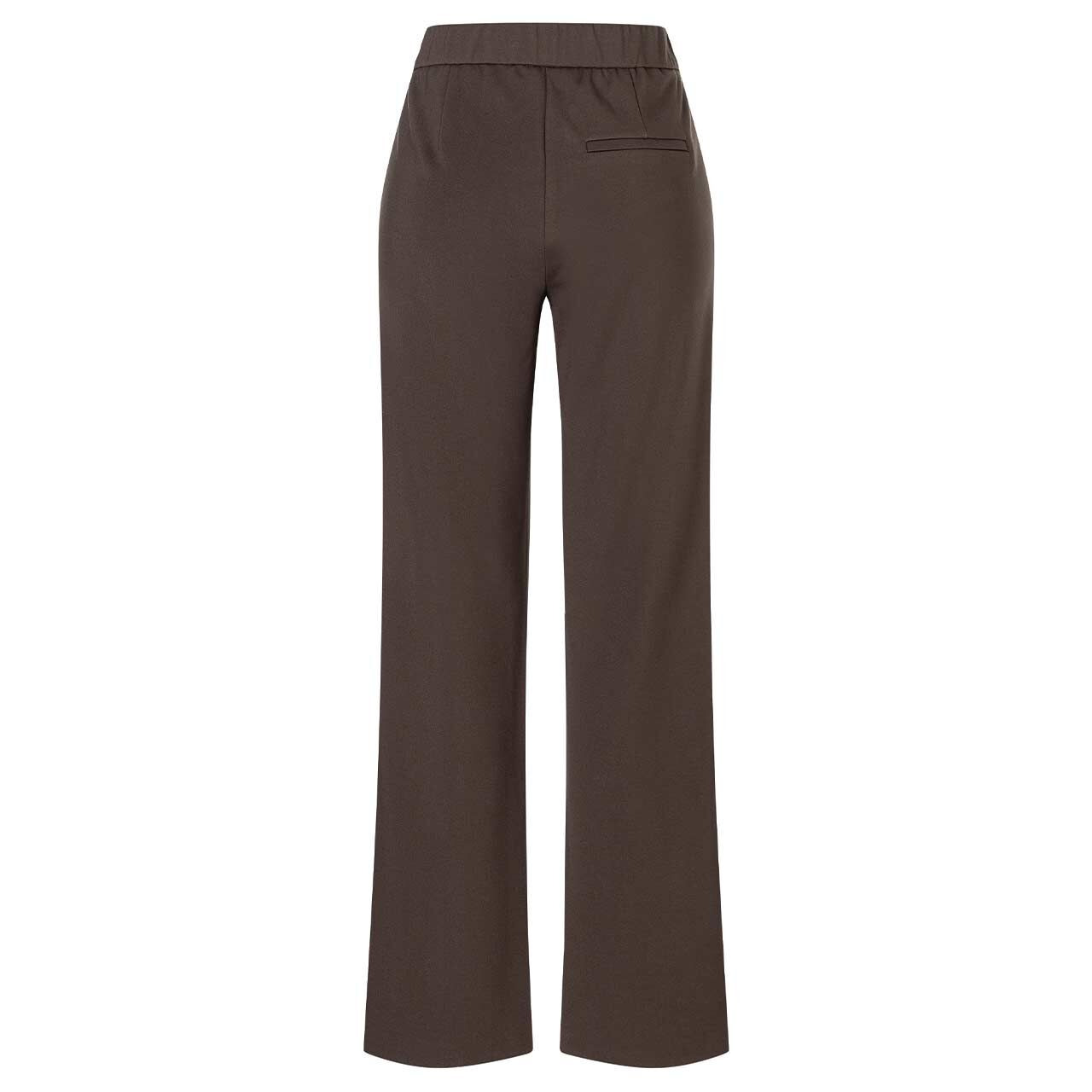 Damenhose Chiara von MAC in Dunkelbraun, Rückansicht