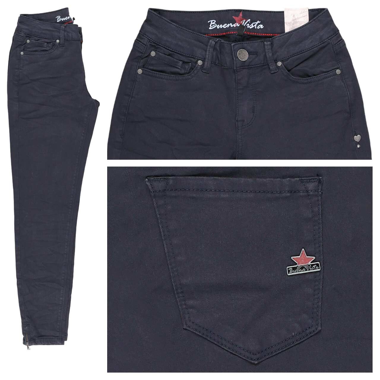 Buena Vista Italy V 7/8 Stretch Twill Baumwollhose dark blue