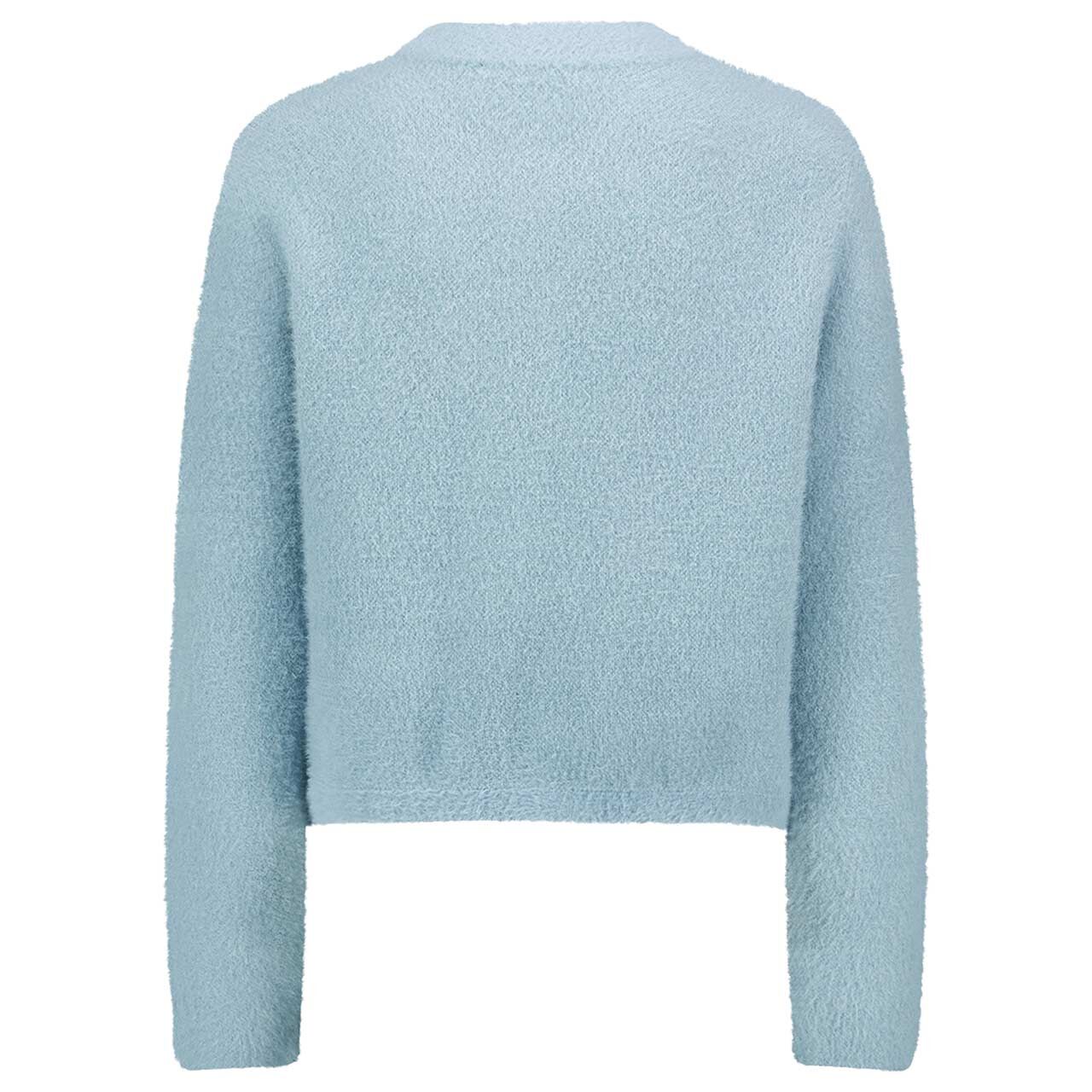 Damen Strickjacke von Betty Barclay in Hellblau, Rückansicht