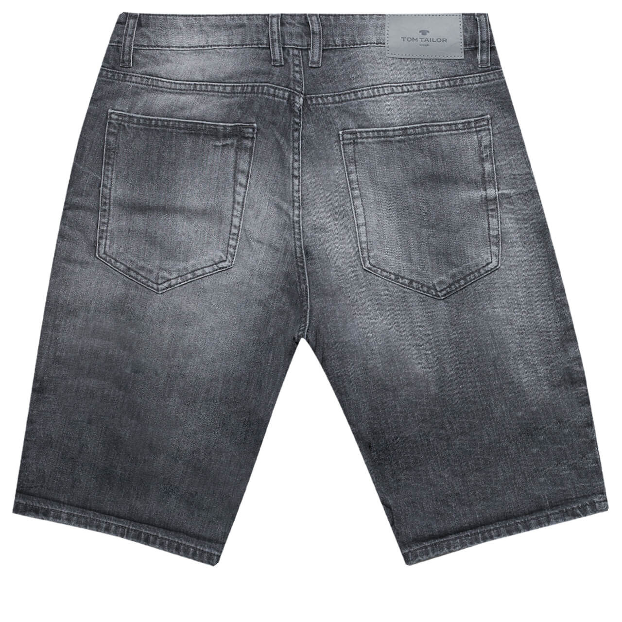 Tom Tailor Jeans Josh Bermuda für Herren in Grau angewaschen, FarbNr.: 10212