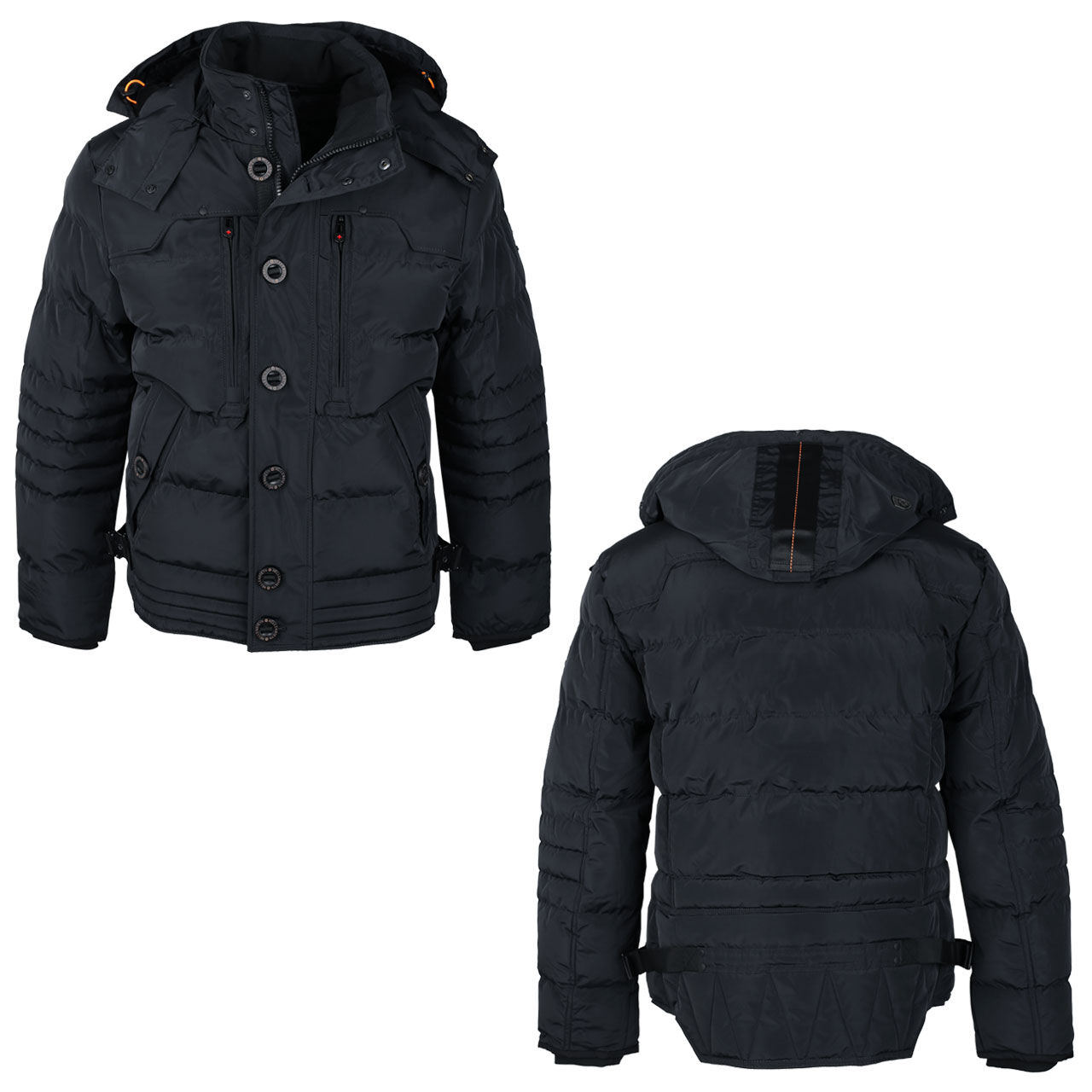 wellensteyn-jacke-stardust-darknavy-combi59ef0408b1386 Herren Jacke Starstream von Wellensteyn in Dunkelblau, Vorder- und Rückansicht