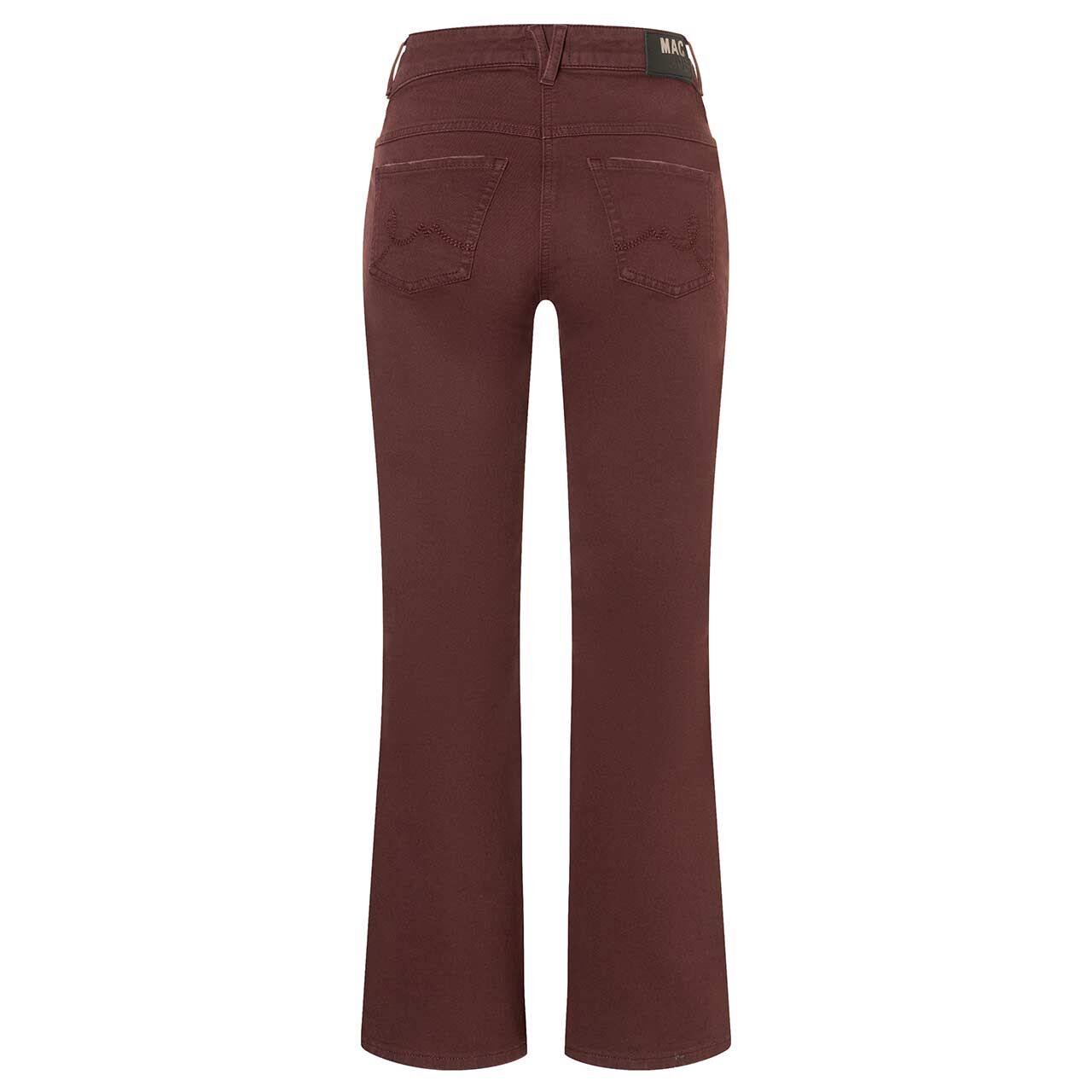 Stretch Damenjeans Laura von MAC in Lila, Vorderansicht