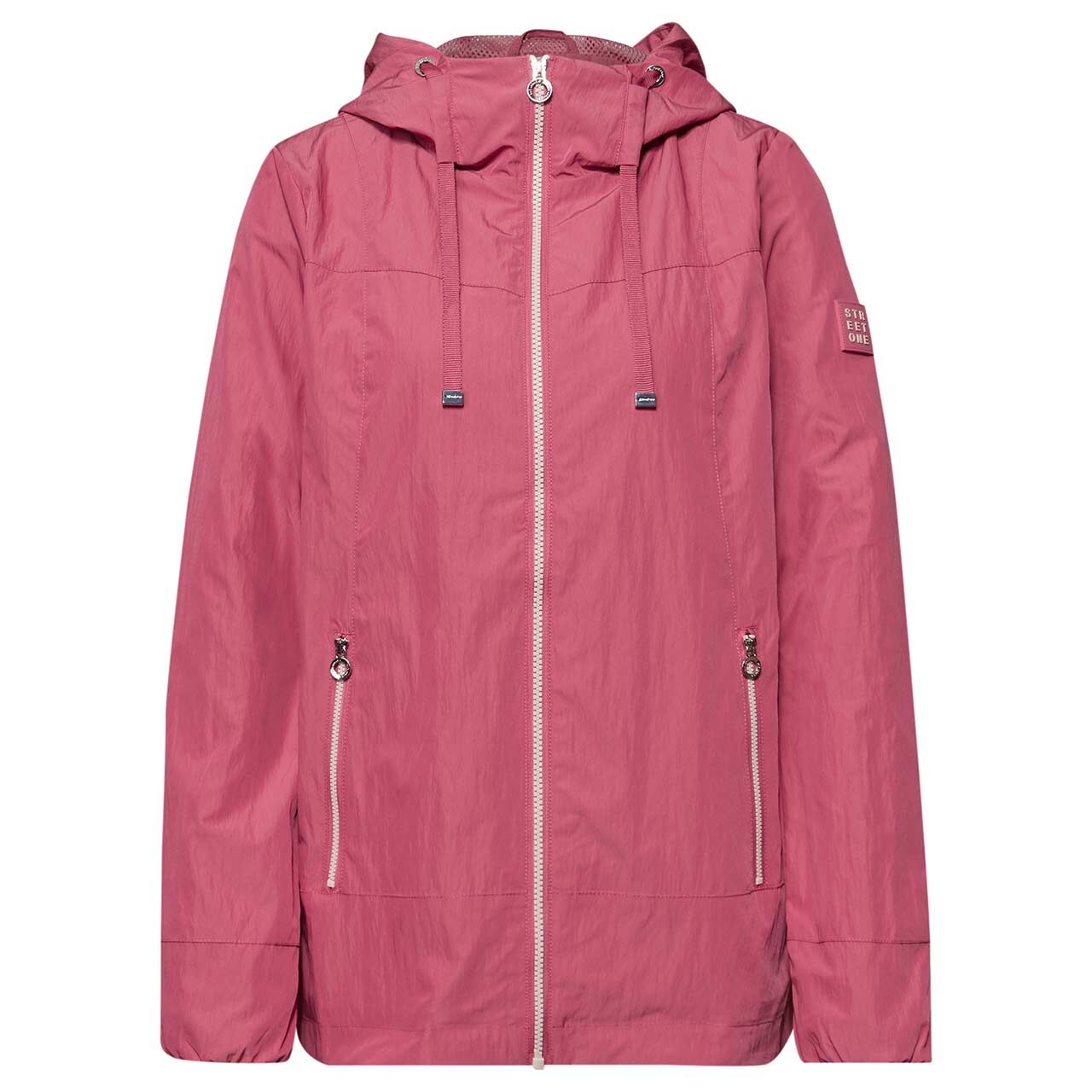 Street One Damen Jacke Modern Windbreaker desert berry