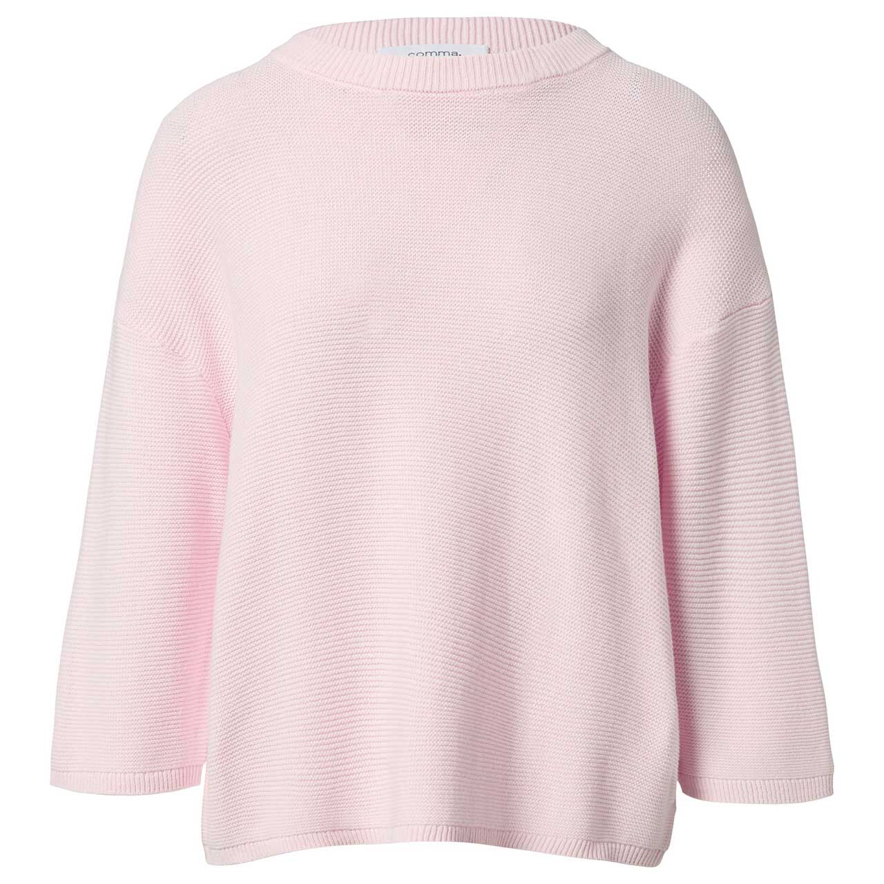 Comma Damen 3/4 Arm Pullover lilac pink rose