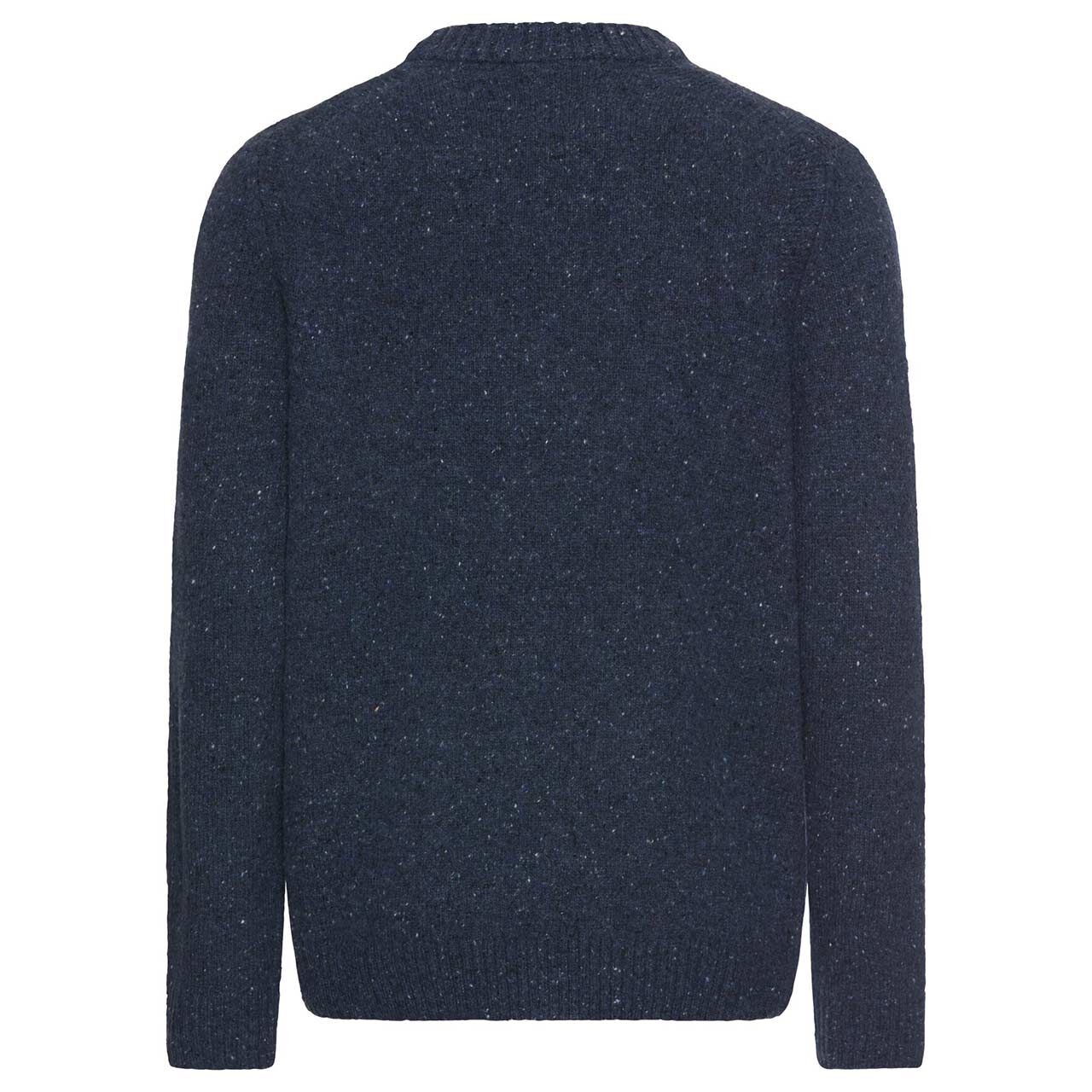 Herren Pullover von Camel active in der Farbe Dunkelblau meliert, Rückansicht