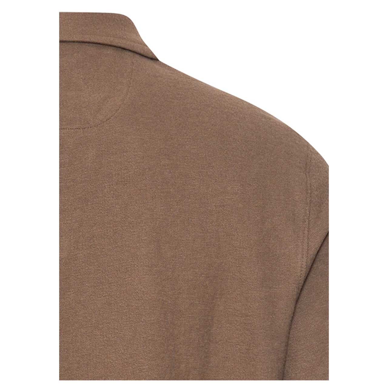 Herren Poloshirt von Camel active in Braun, detaillierte Rückansicht