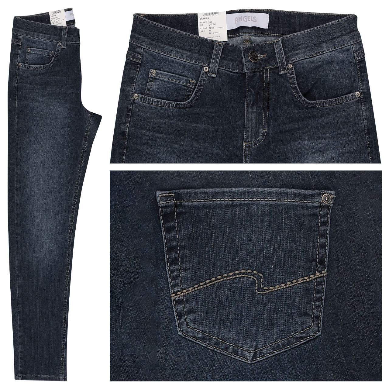 Angels Skinny Jeans greyish blue used Angels Skinny Jeans greyish blue used