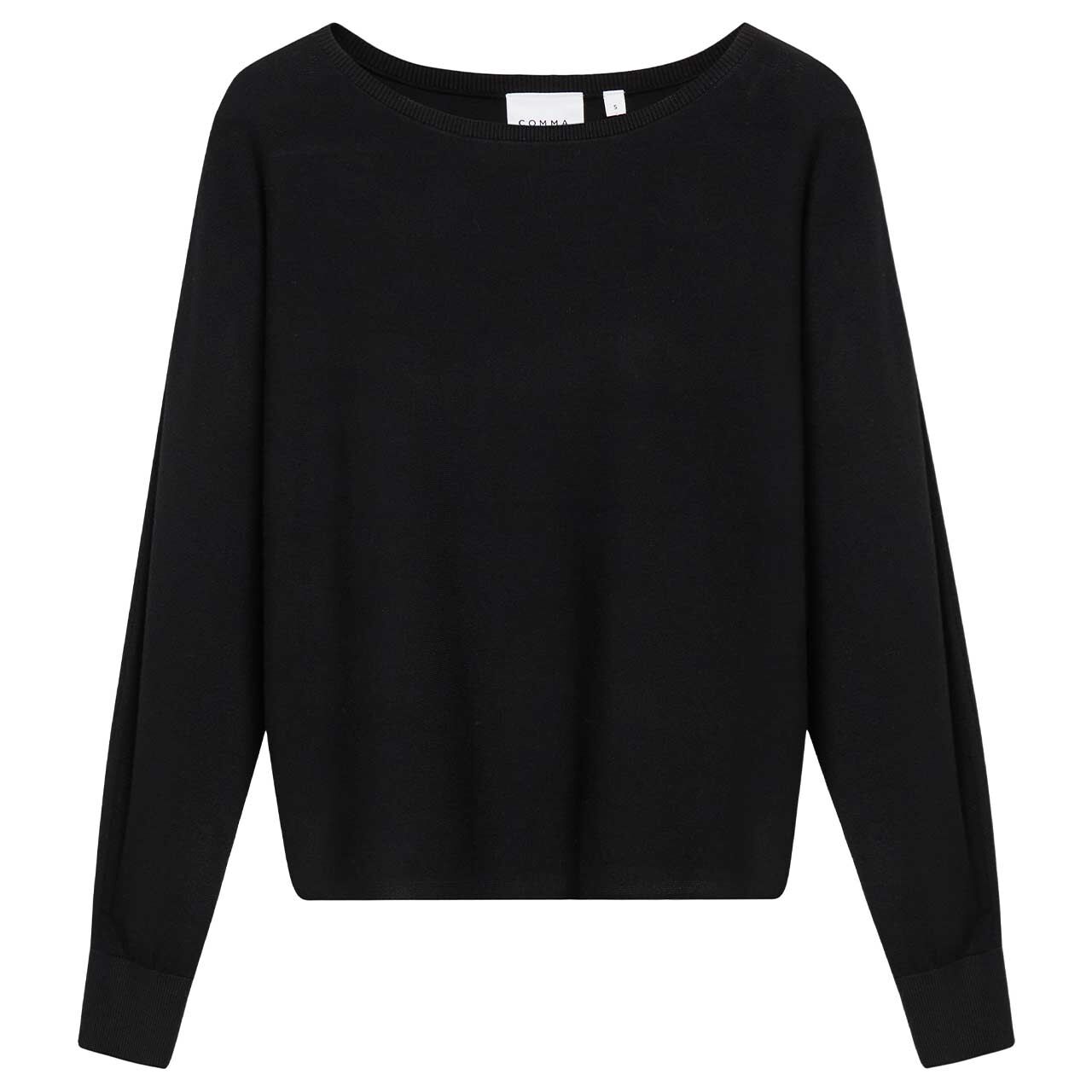 Comma Damen Pullover dark black