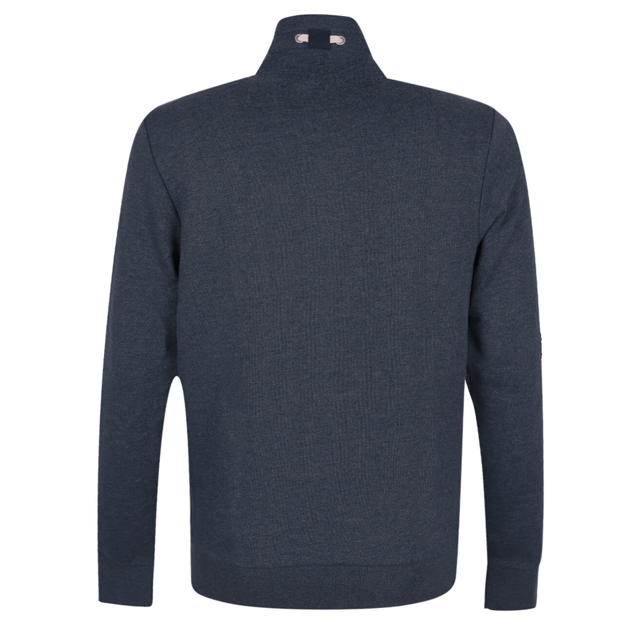 Tom Tailor Herren Sweatjacke sky captain blue white melange
